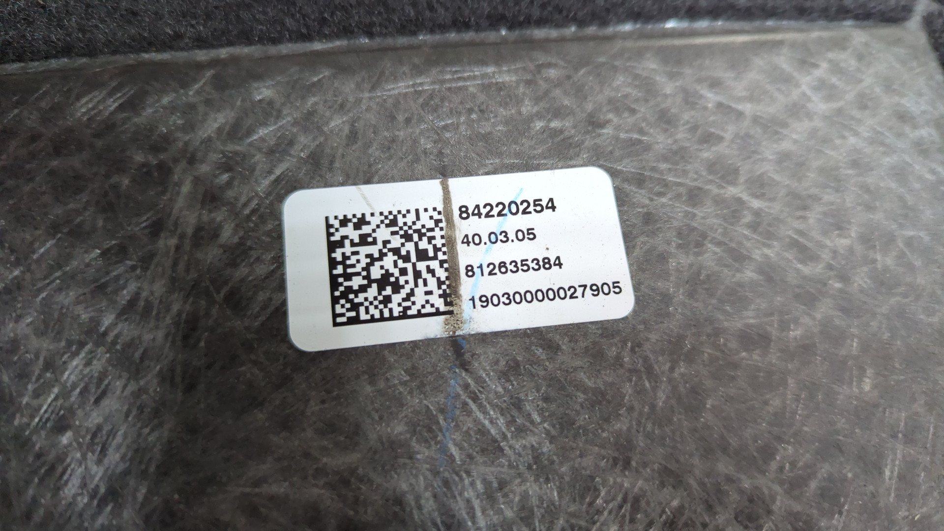 Коврик бардачка