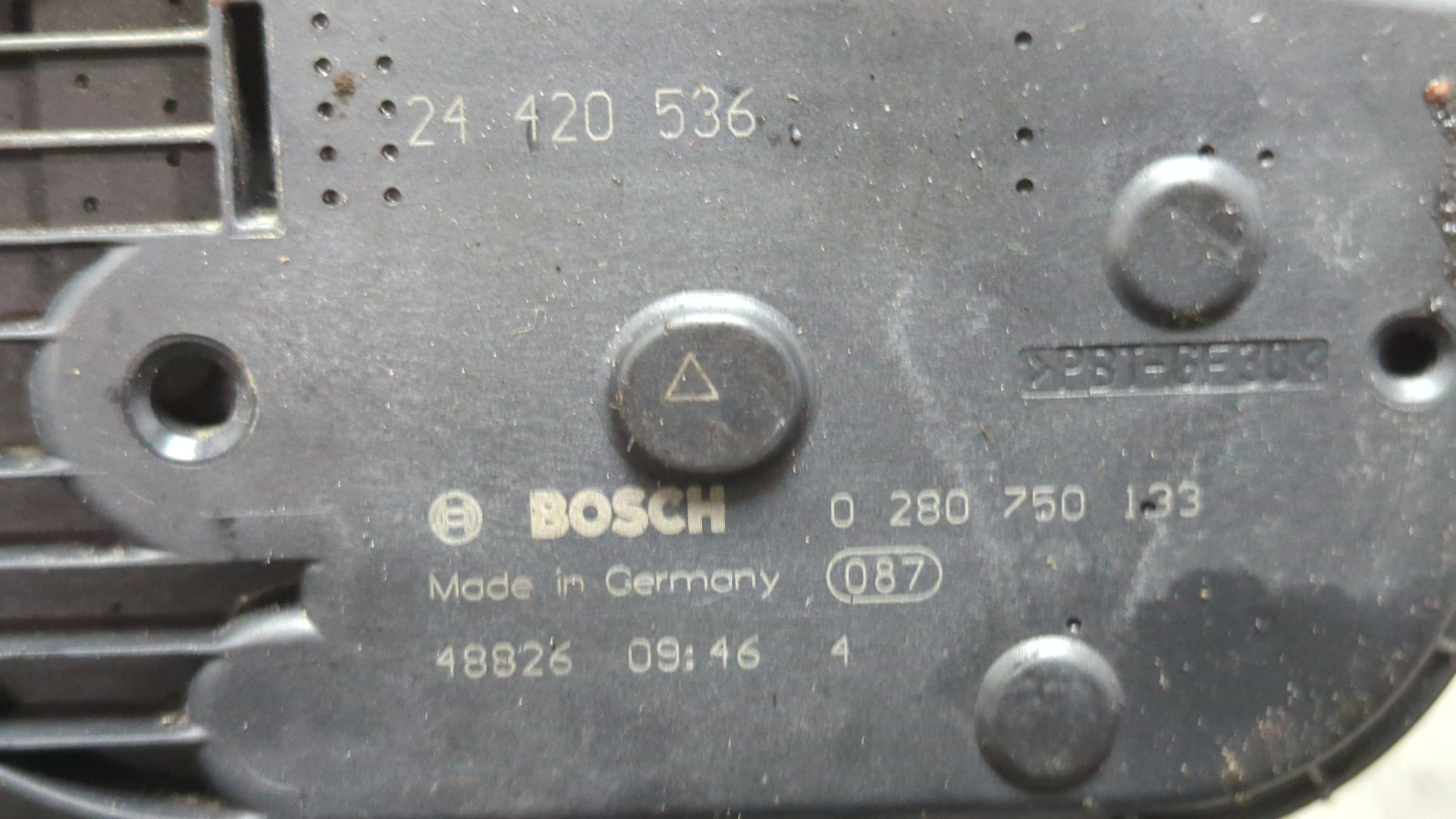 Заслонка дроссельная электрическая