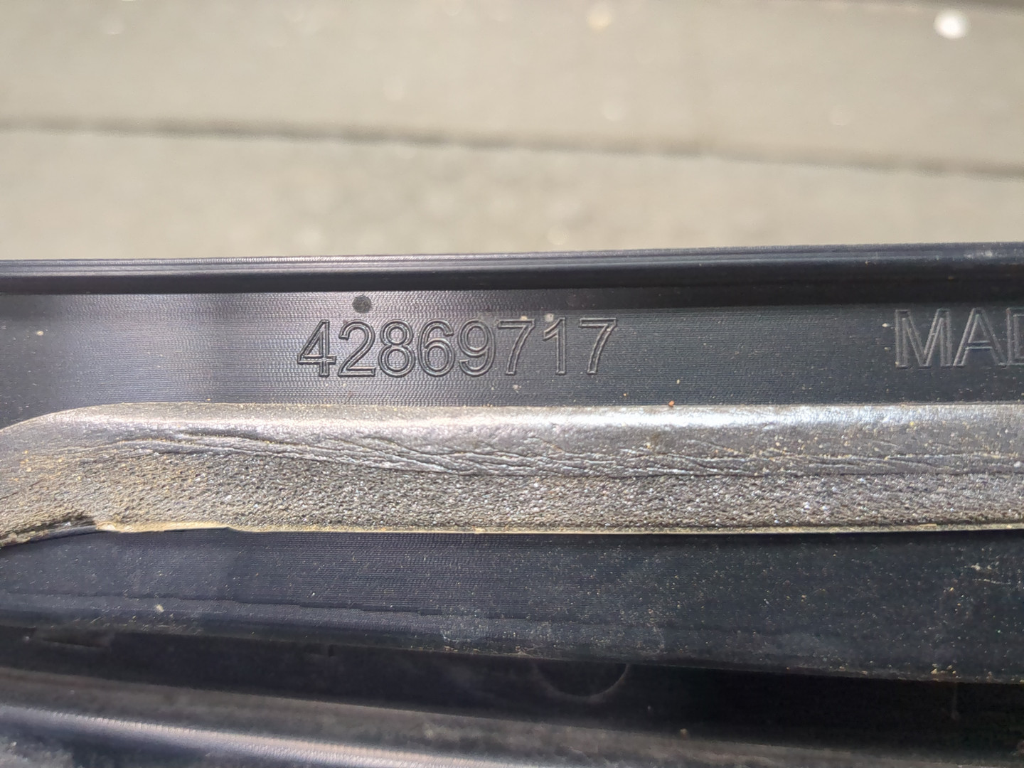 Решетка стеклоочистителей (Жабо)