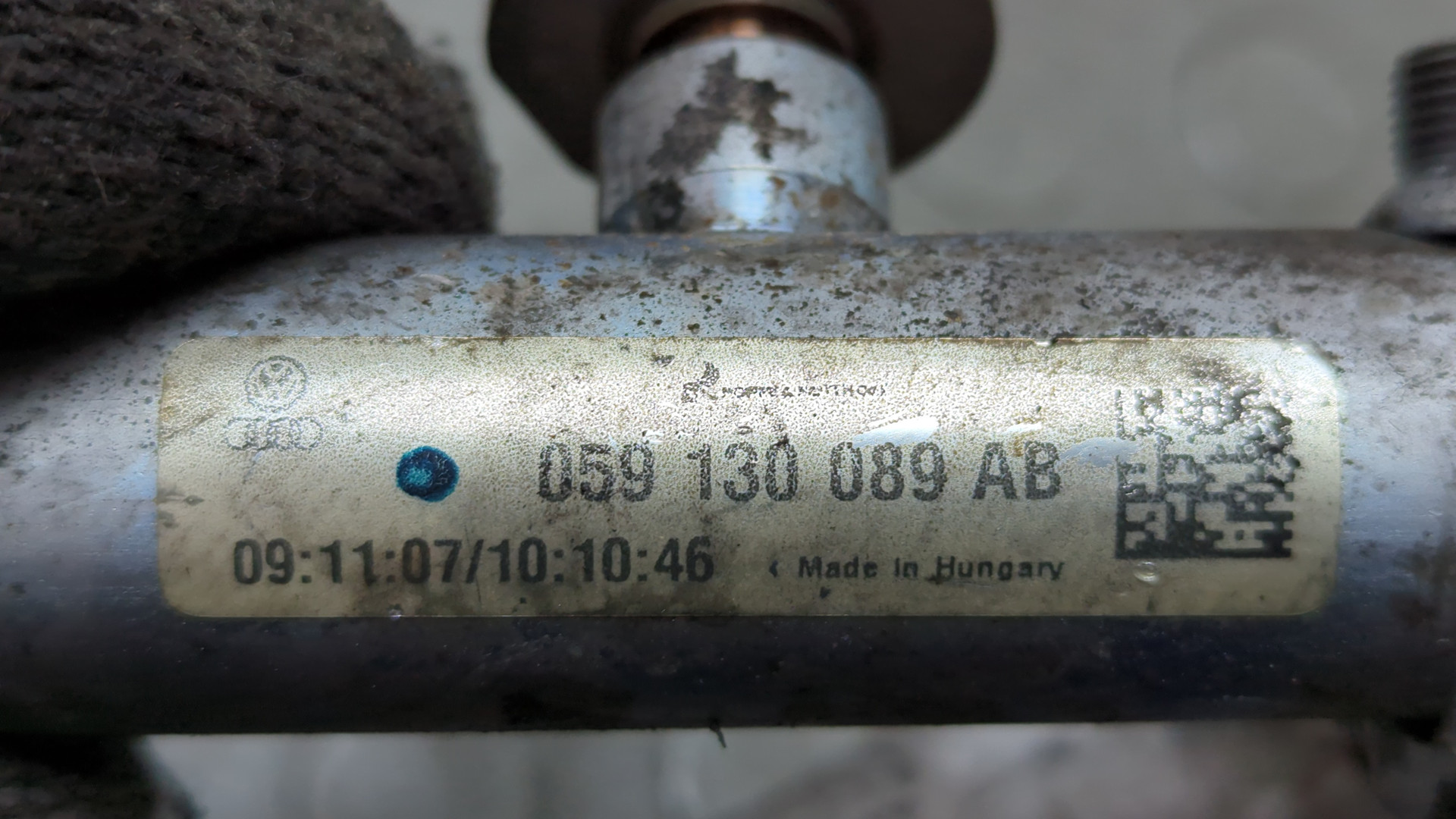 Рейка топливная (рампа)