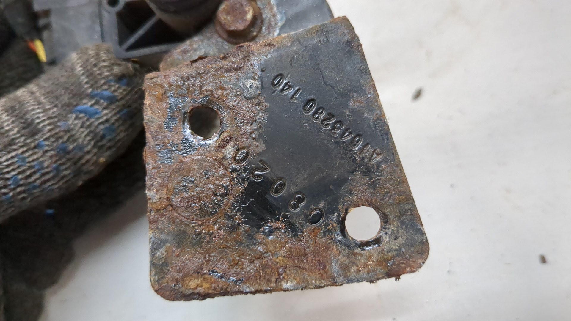 Датчик регулировки дорож. просвета