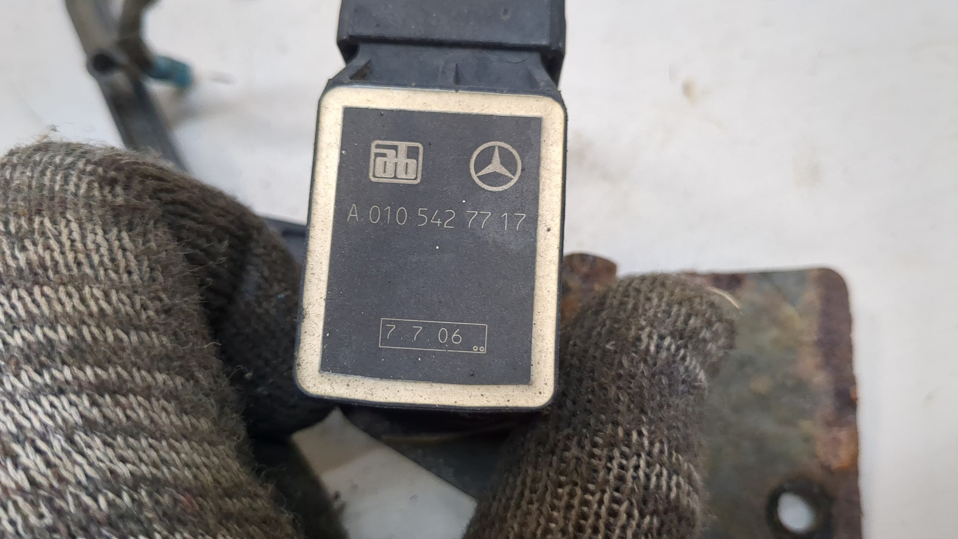 Датчик регулировки дорож. просвета