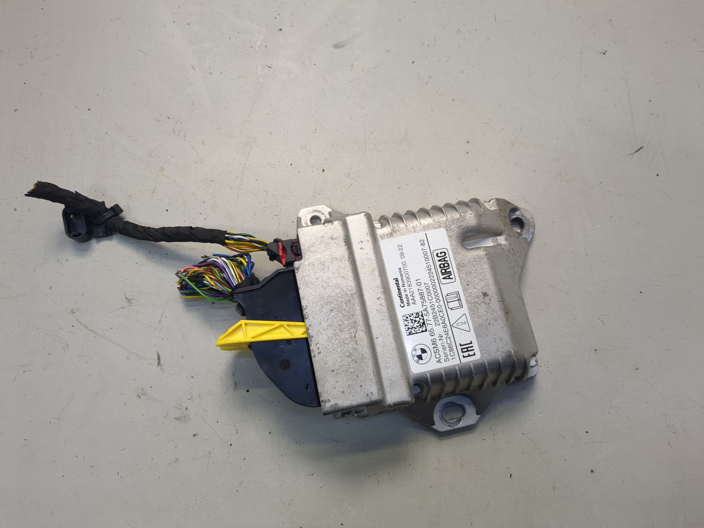 Блок управления подушек безопасности (AIR BAG)