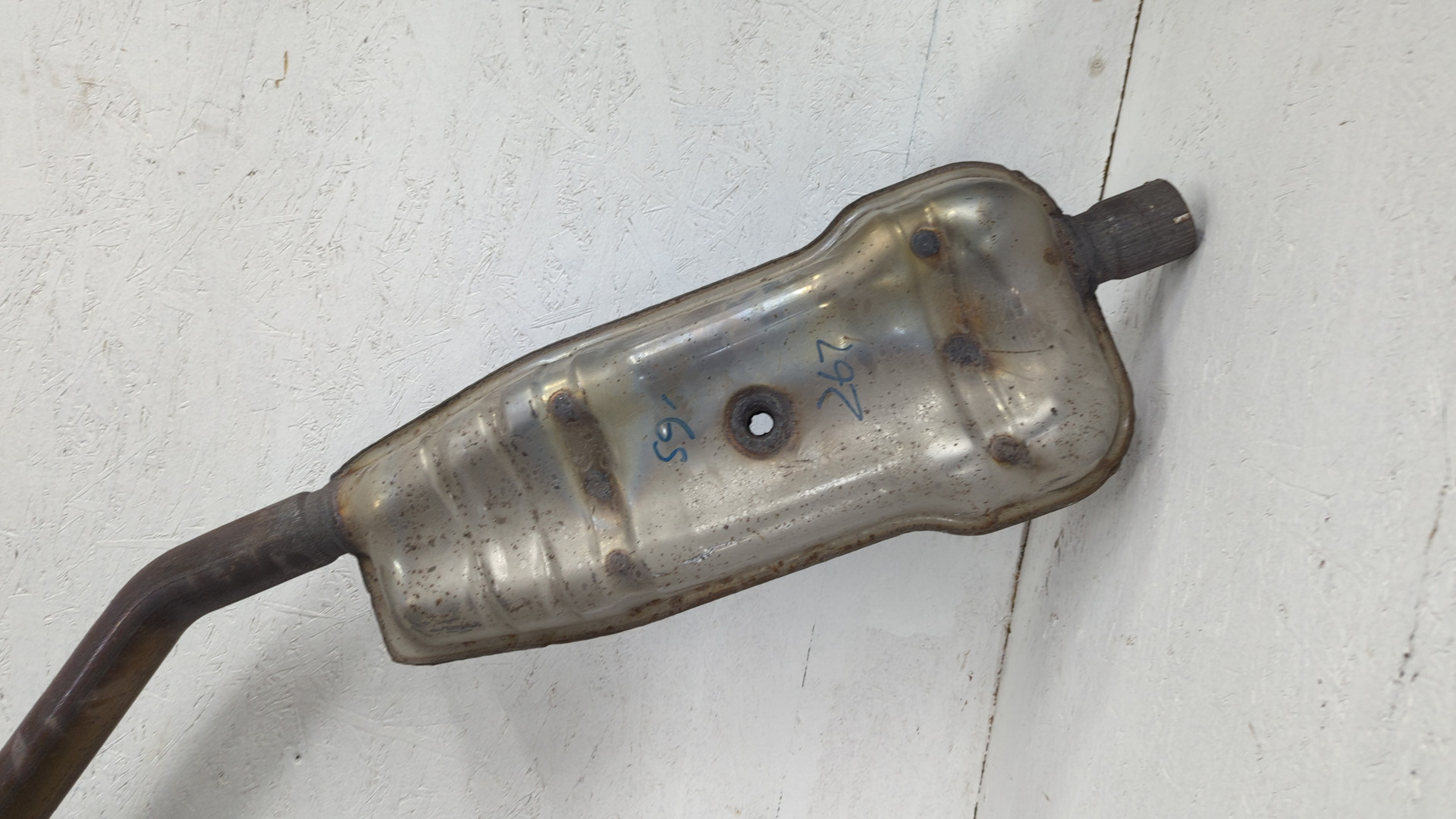 Глушитель задняя часть