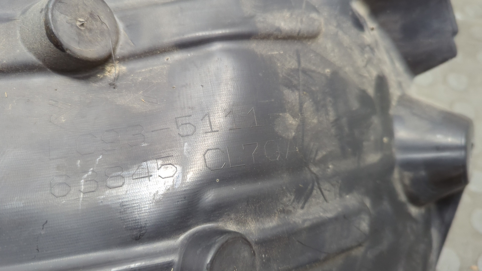 Локер передний левый