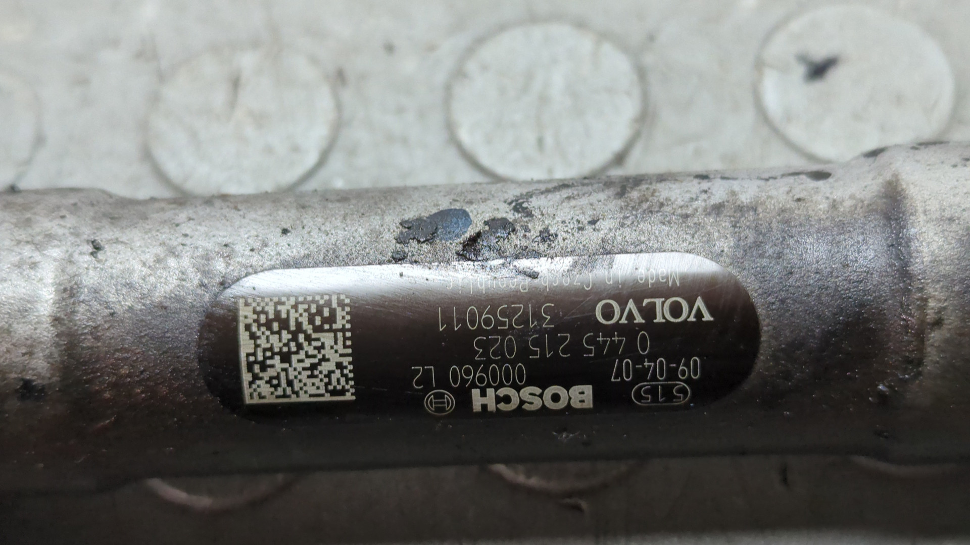 Рейка топливная (рампа)