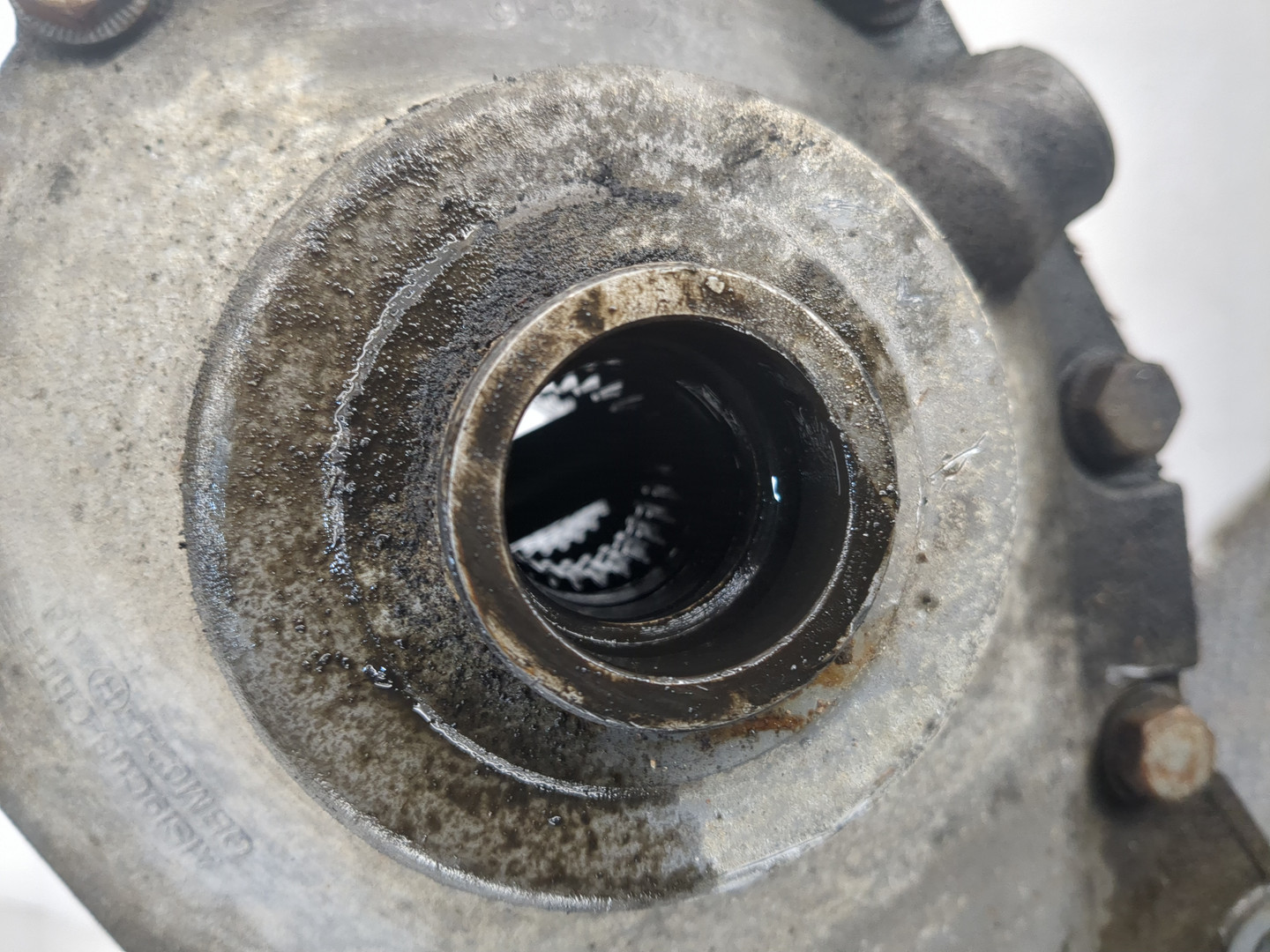 Редуктор переднего моста