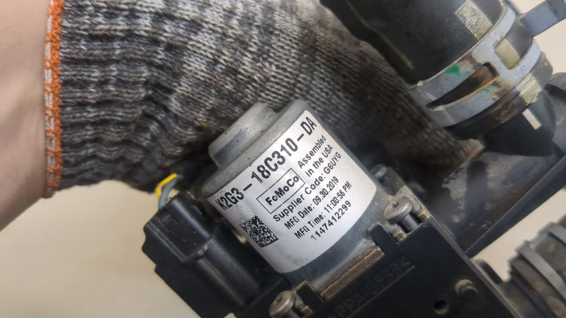 Краник печки