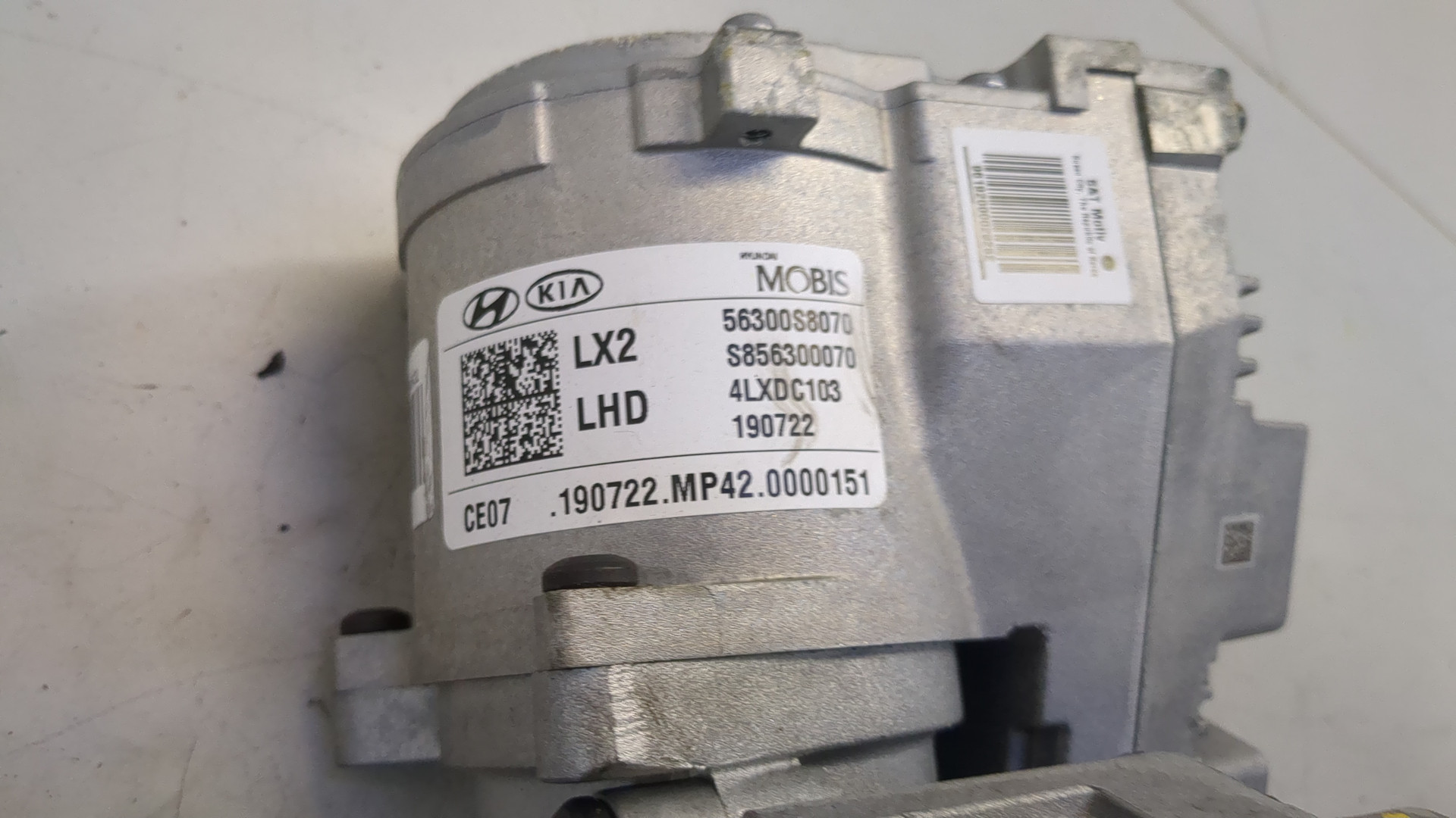 Серводвигатель рулевой рейки