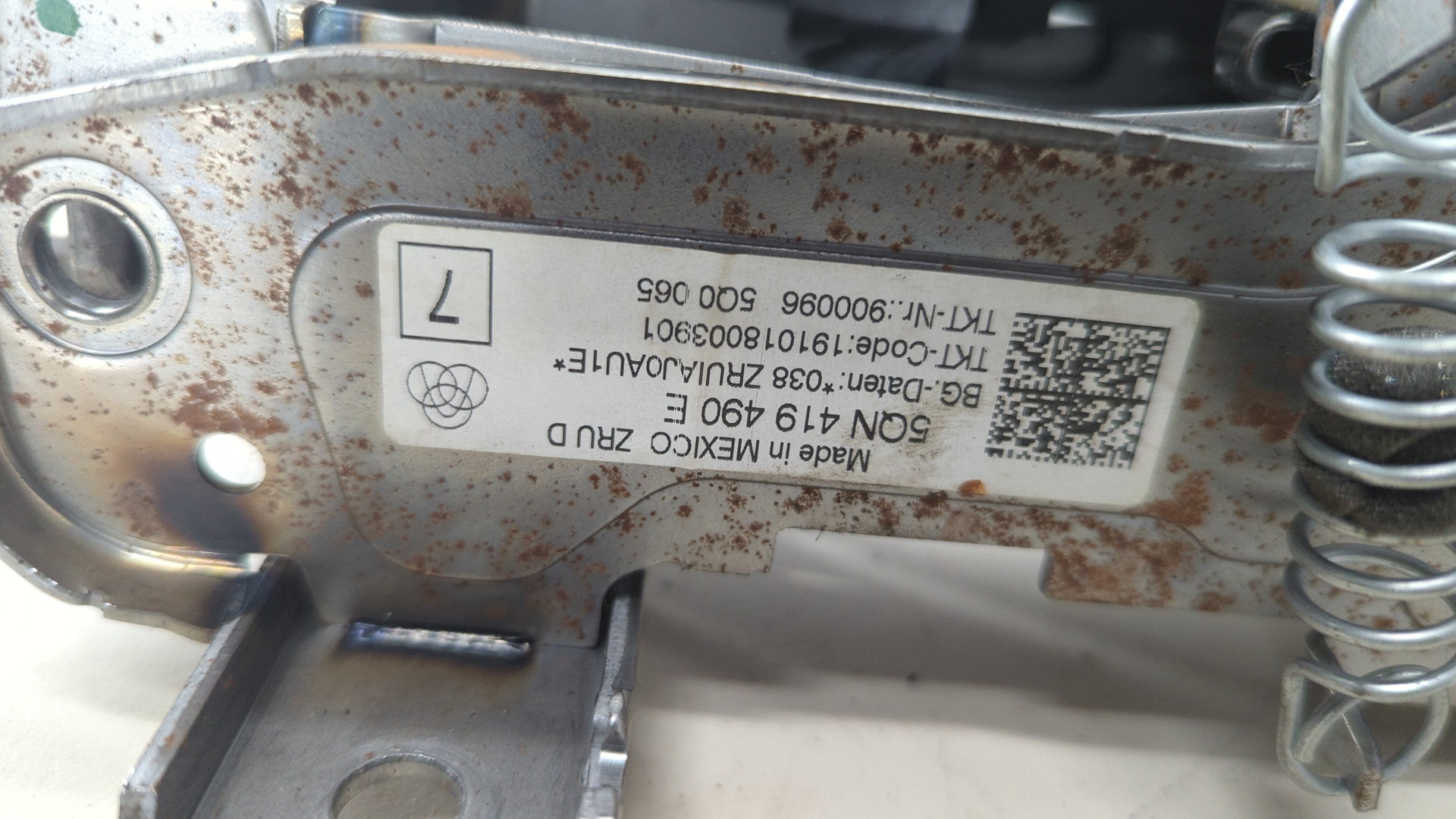 Колонка рулевая