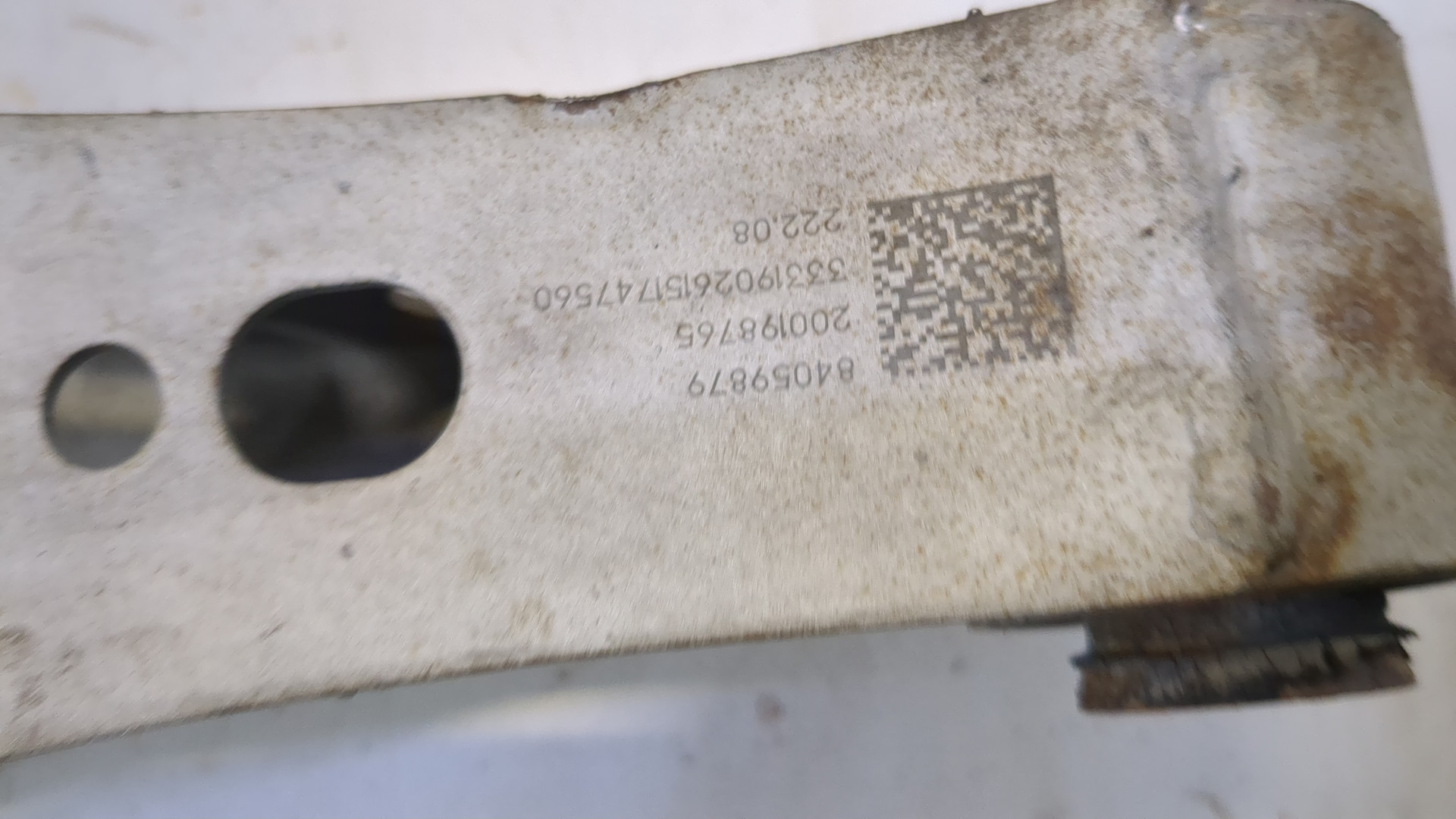 Рычаг задний