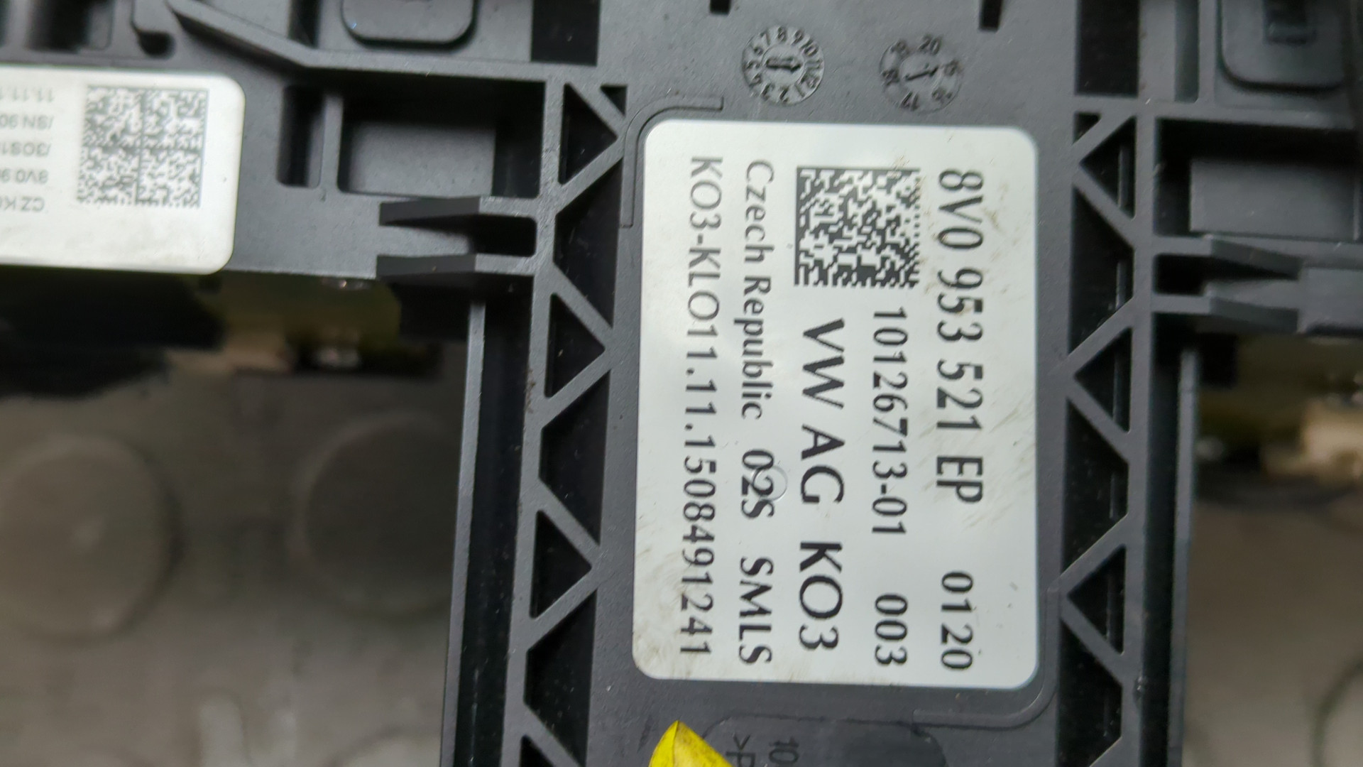 Переключатель подрулевой