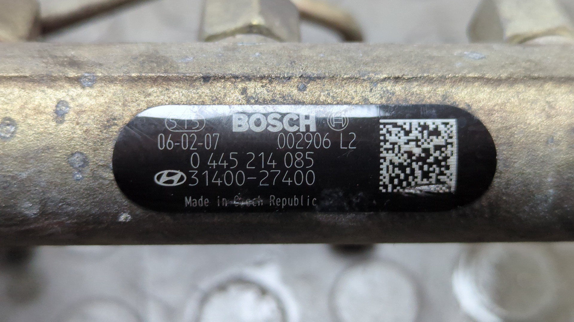 Рейка топливная (рампа)