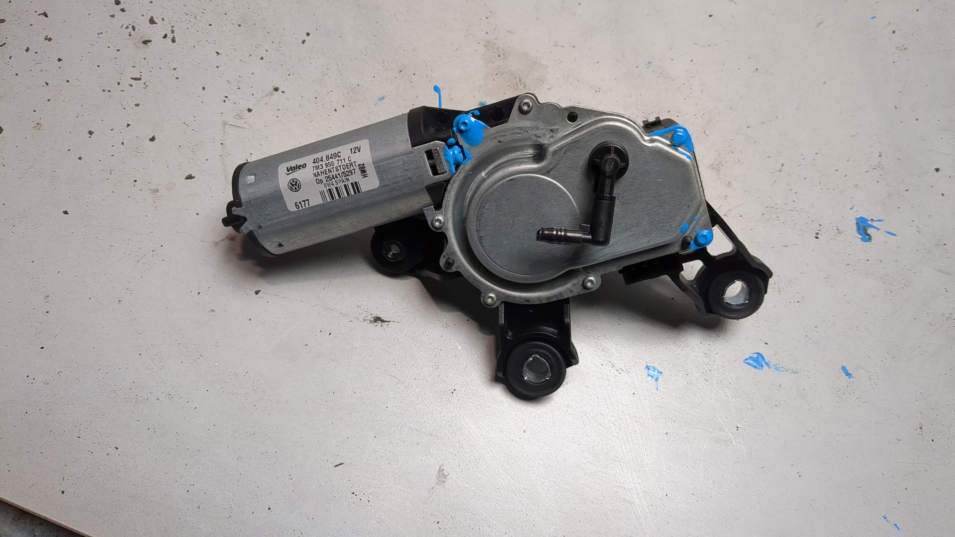 Моторчик стеклоочистителя задний для Sharan (7M) 1995-2010