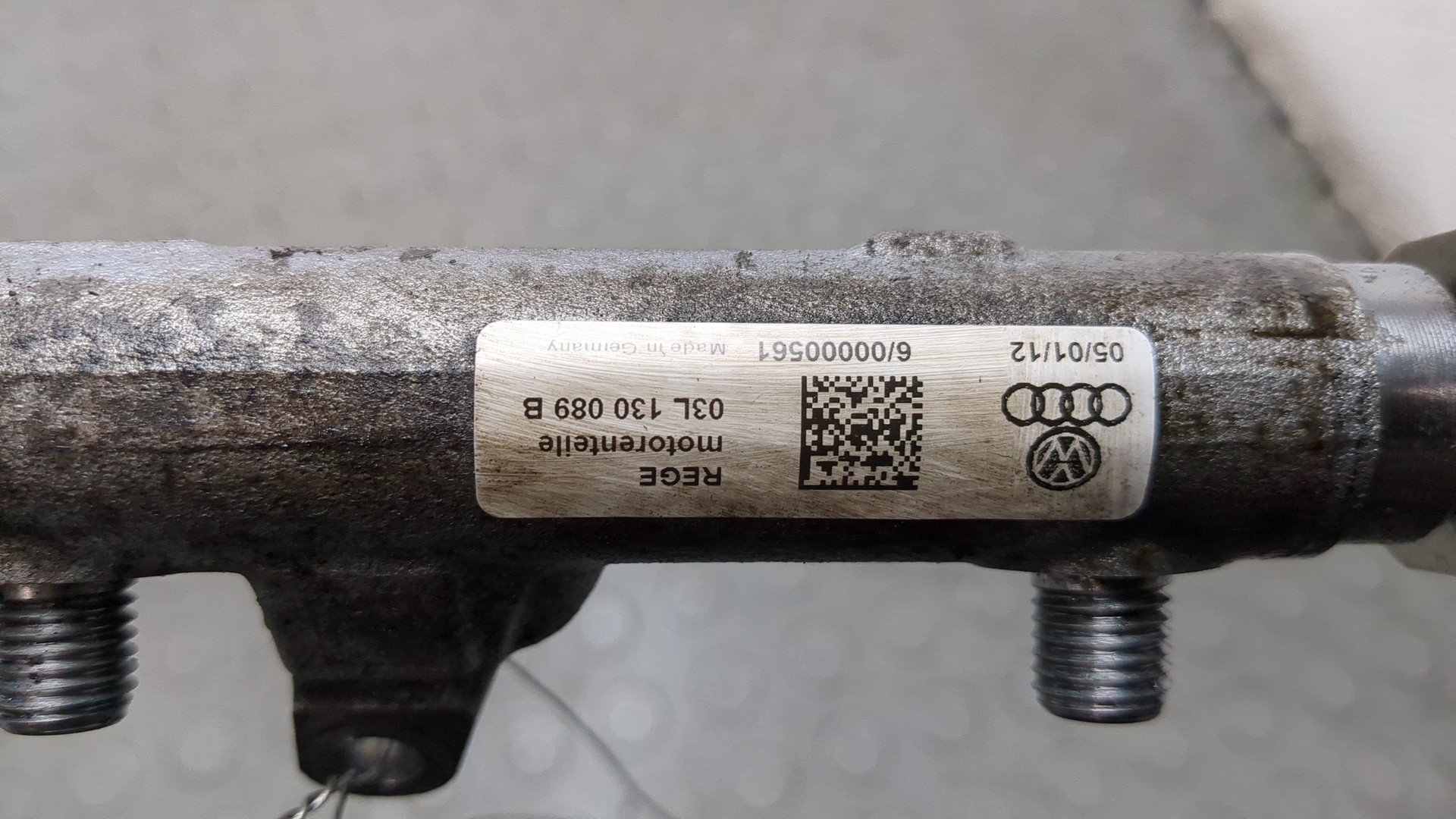 Рейка топливная (рампа)