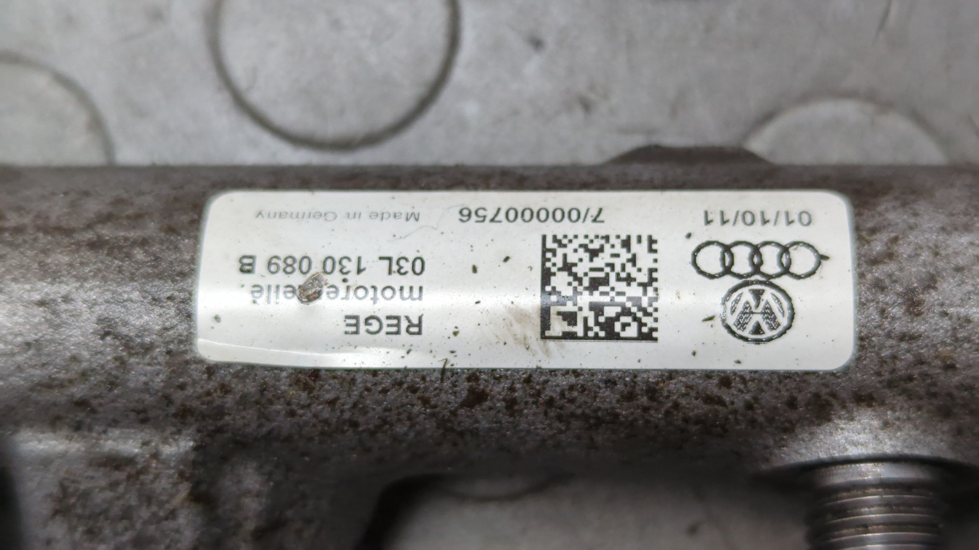 Рейка топливная (рампа)