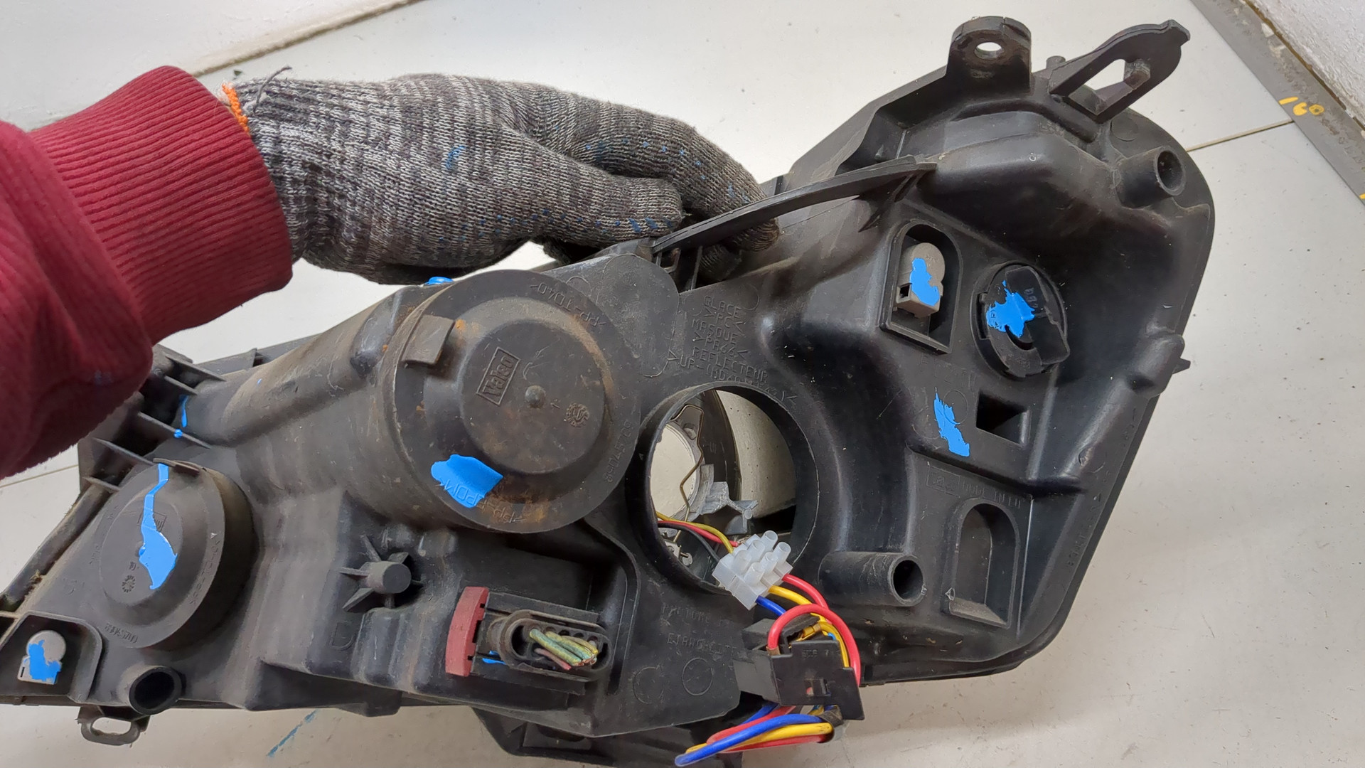 Фара правая