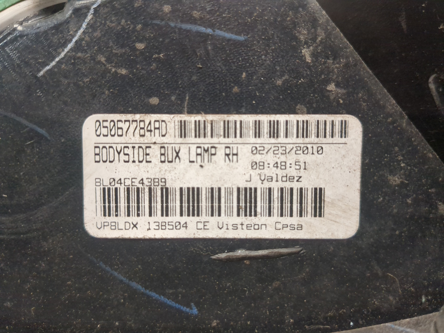 Фонарь задний правый