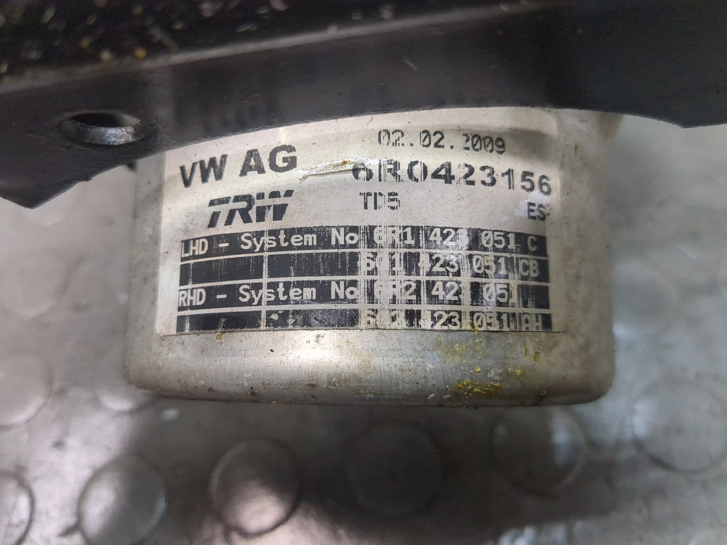 Насос ГУР (гидроусилитель руля)