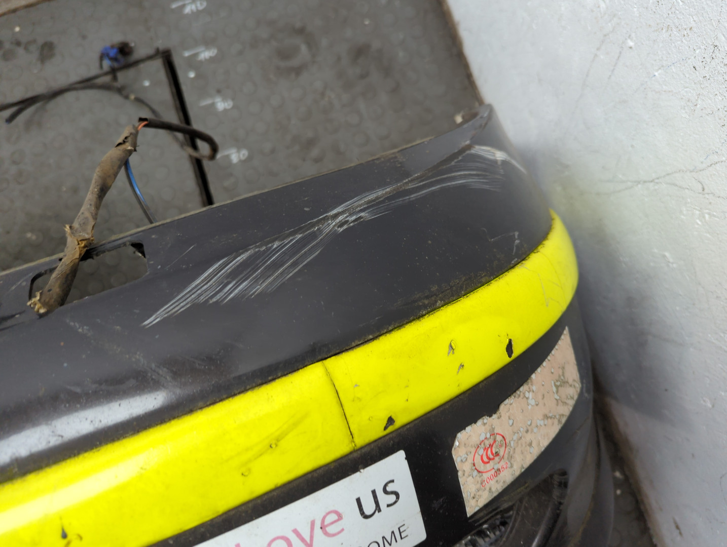 Бампер передний