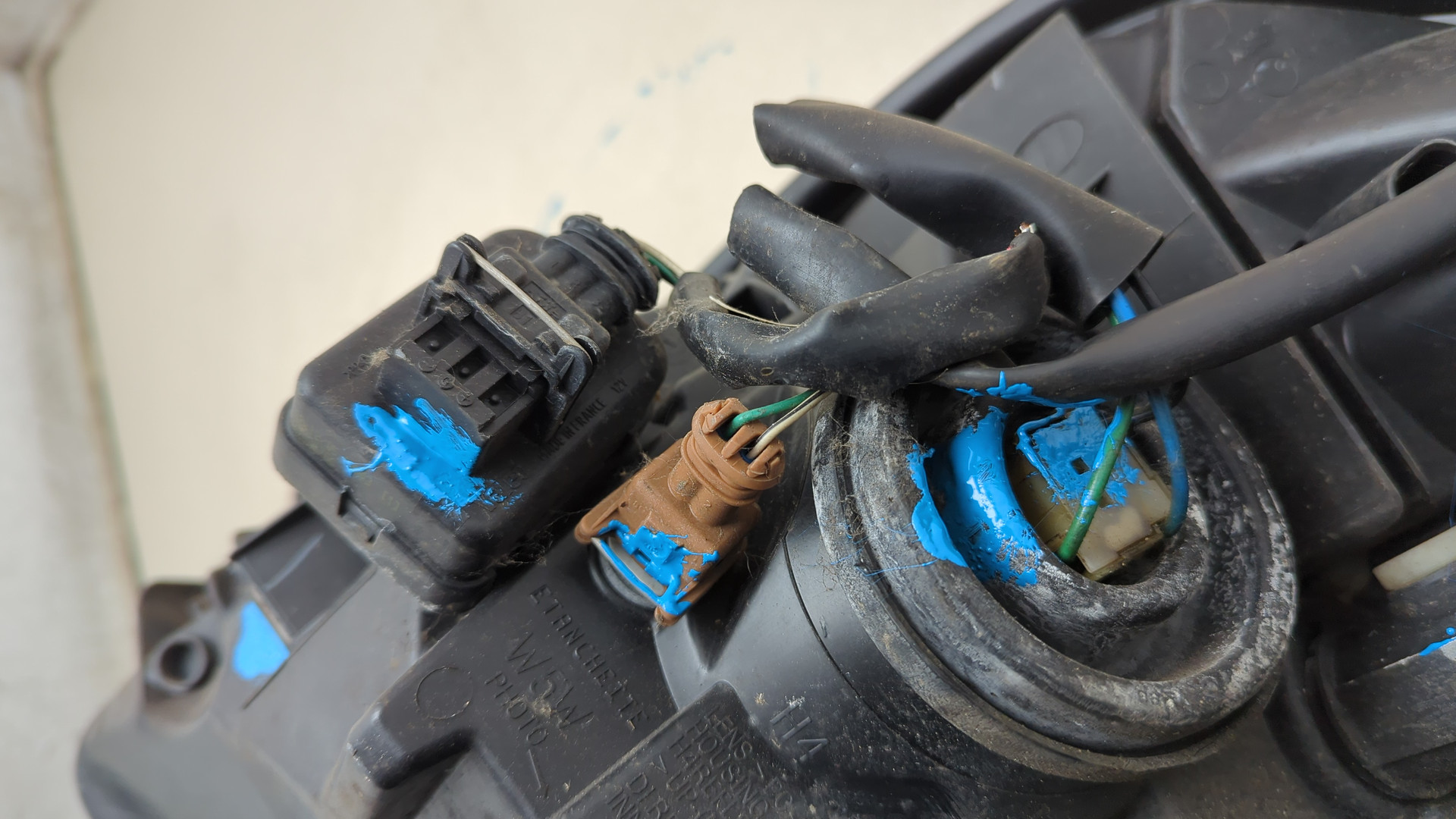 Фара правая