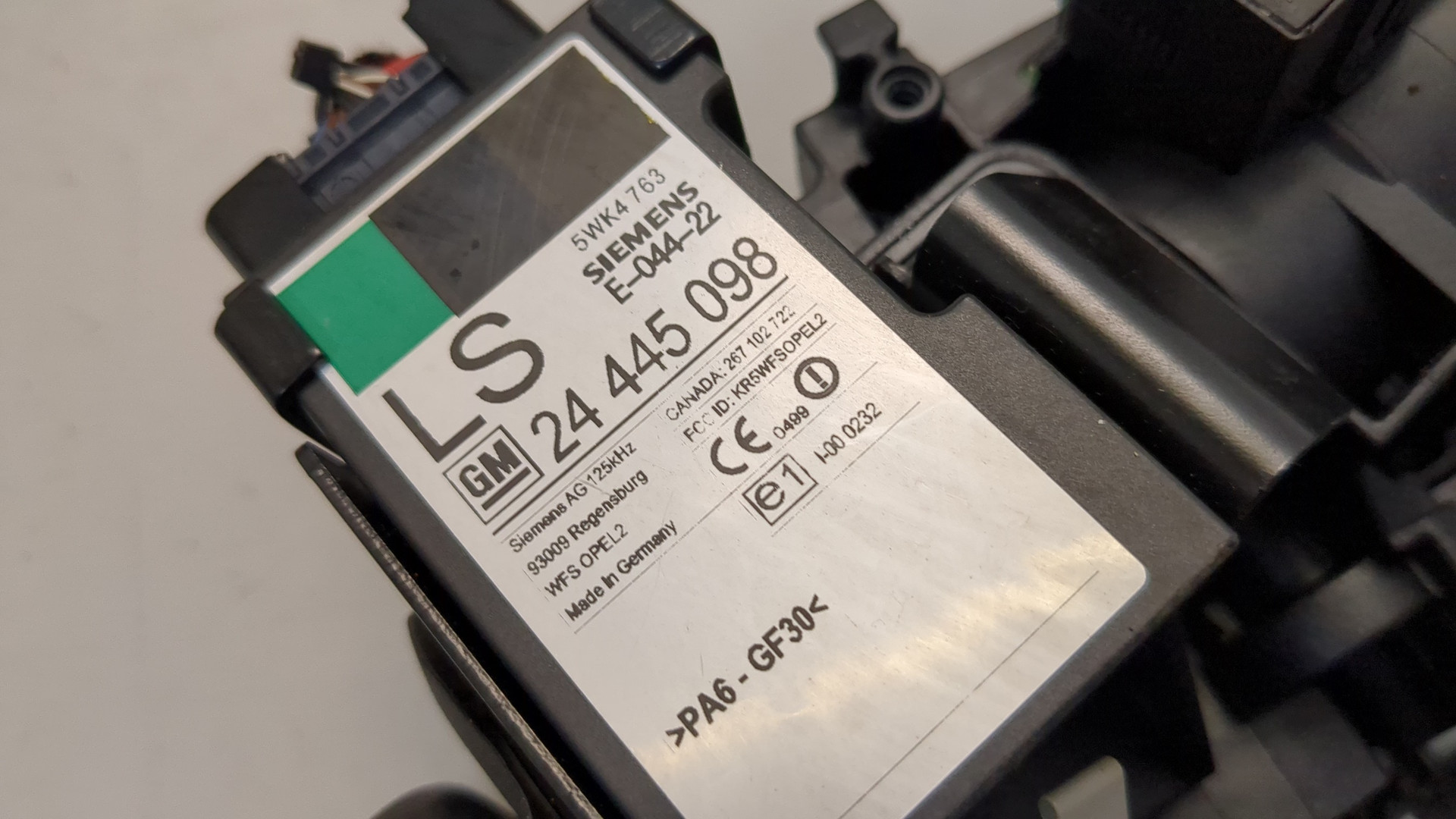 Переключатель подрулевой