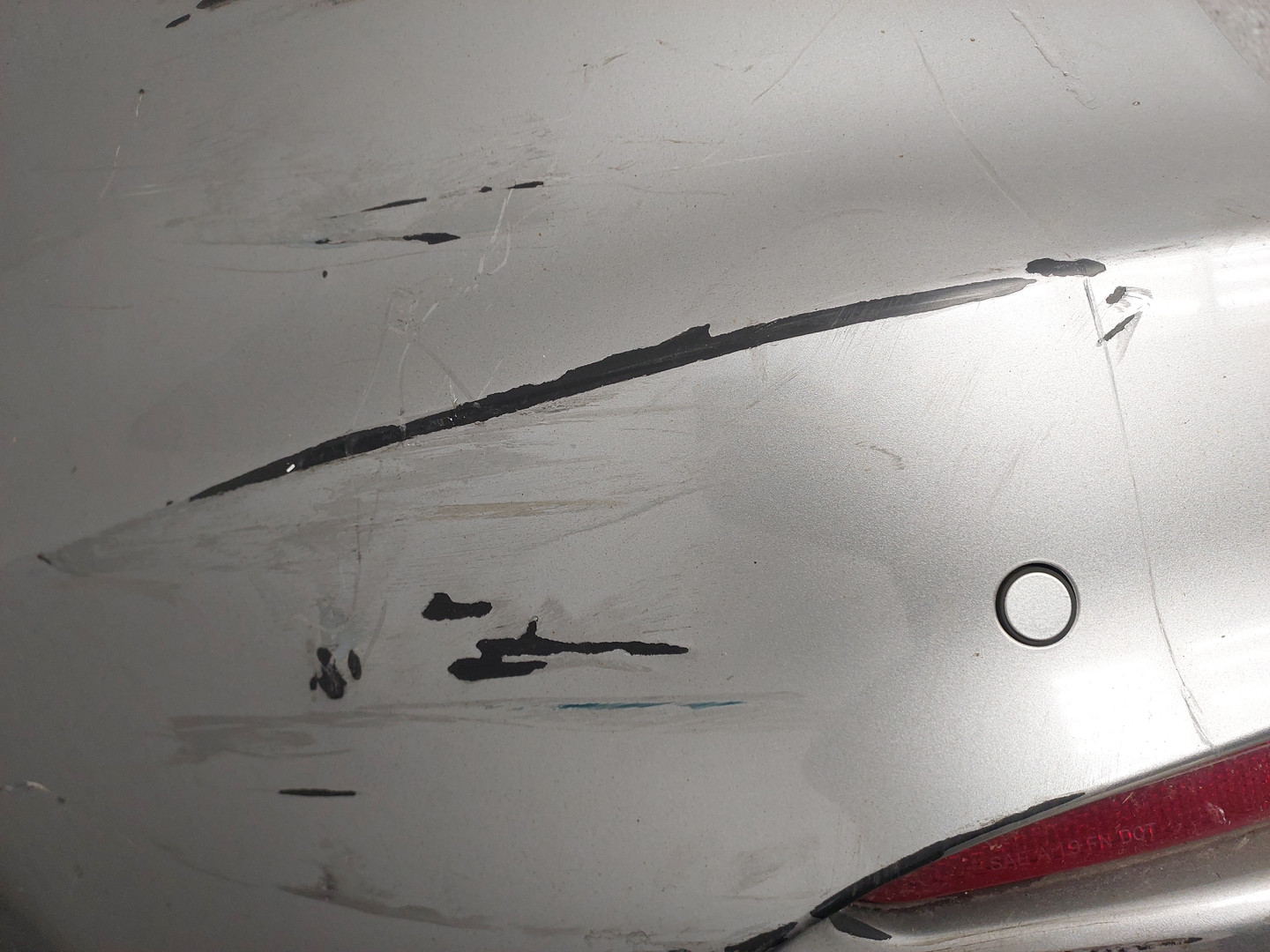 Бампер задний