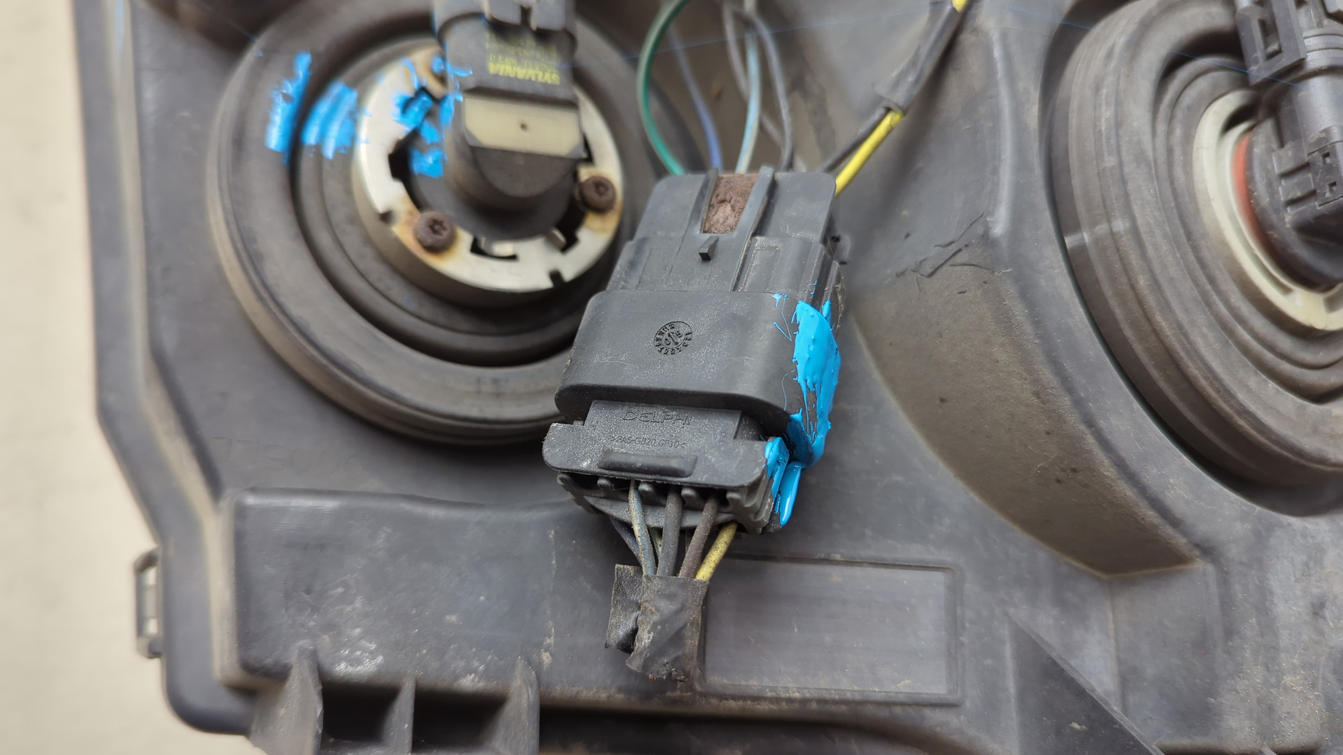 Фара правая