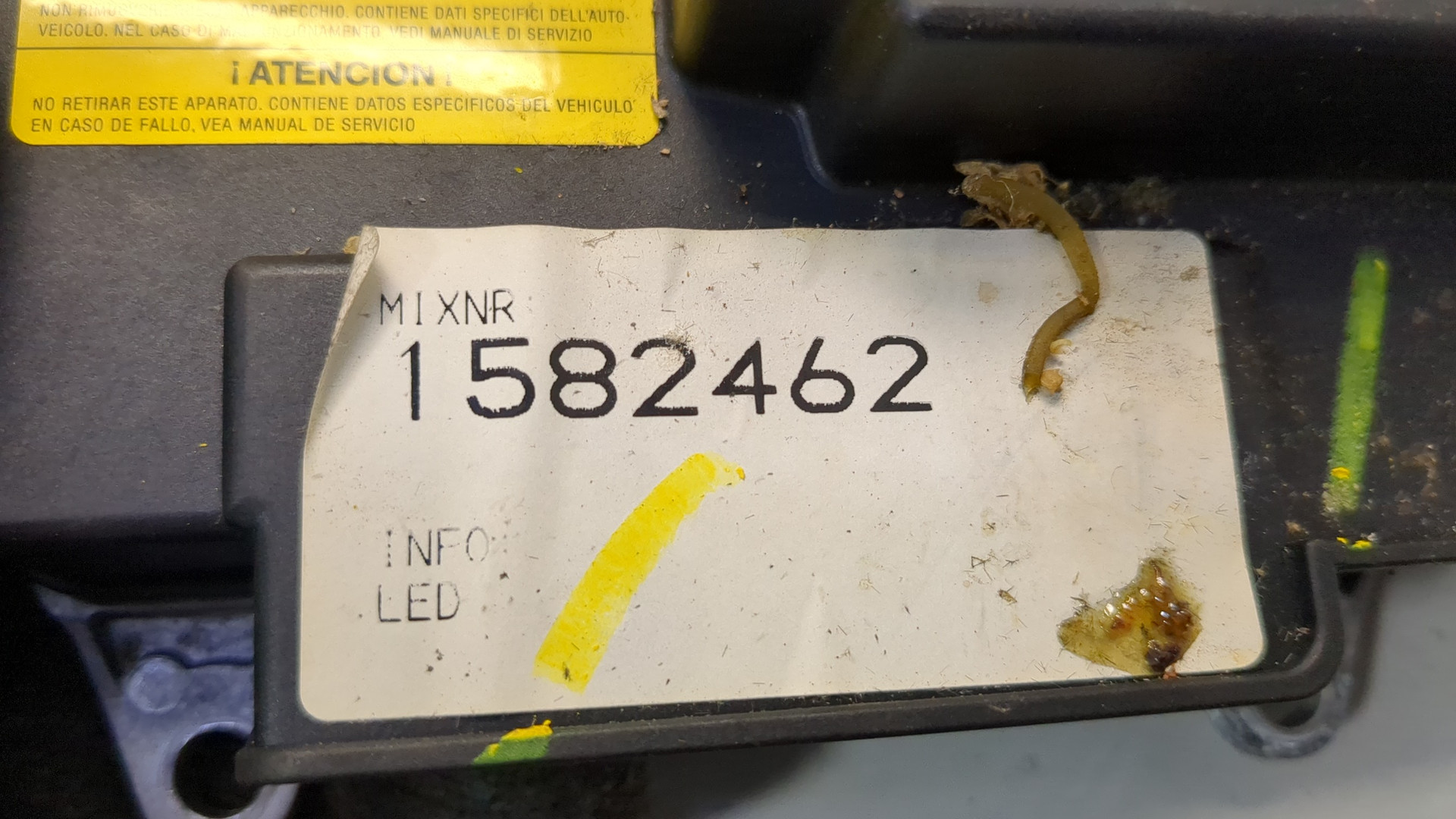 Блок управления подушек безопасности (AIR BAG)