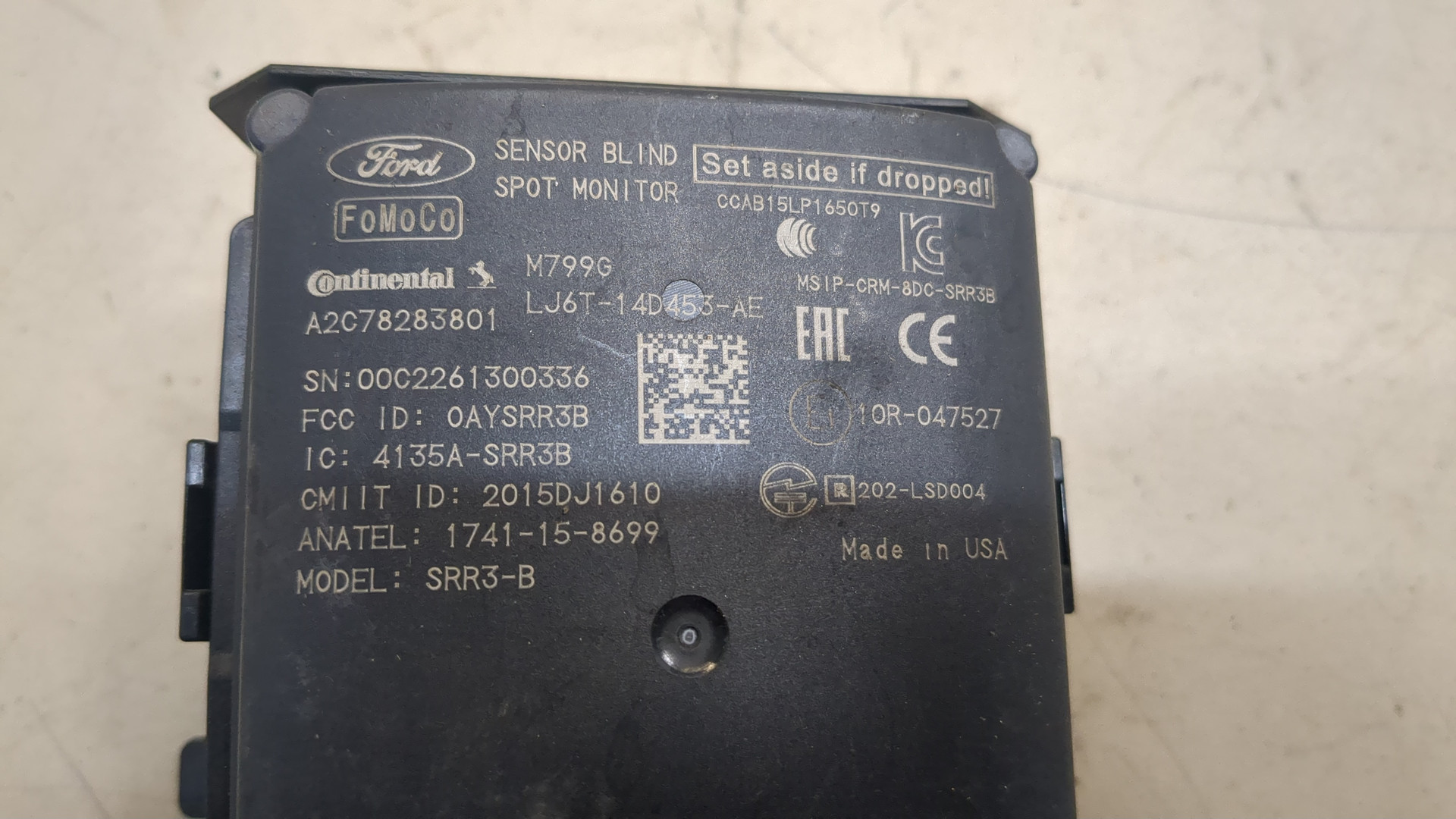 Радар BSD (Слепых зон)