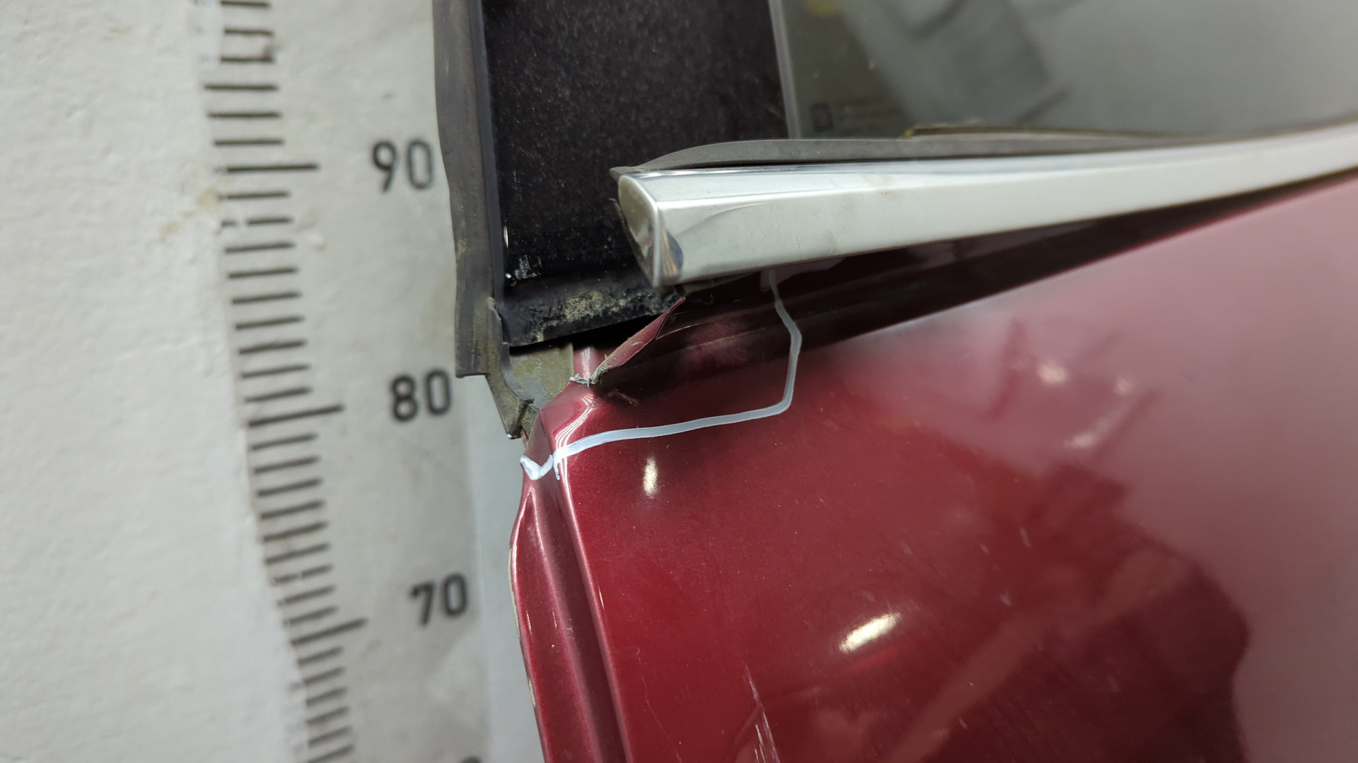 Дверь задняя левая