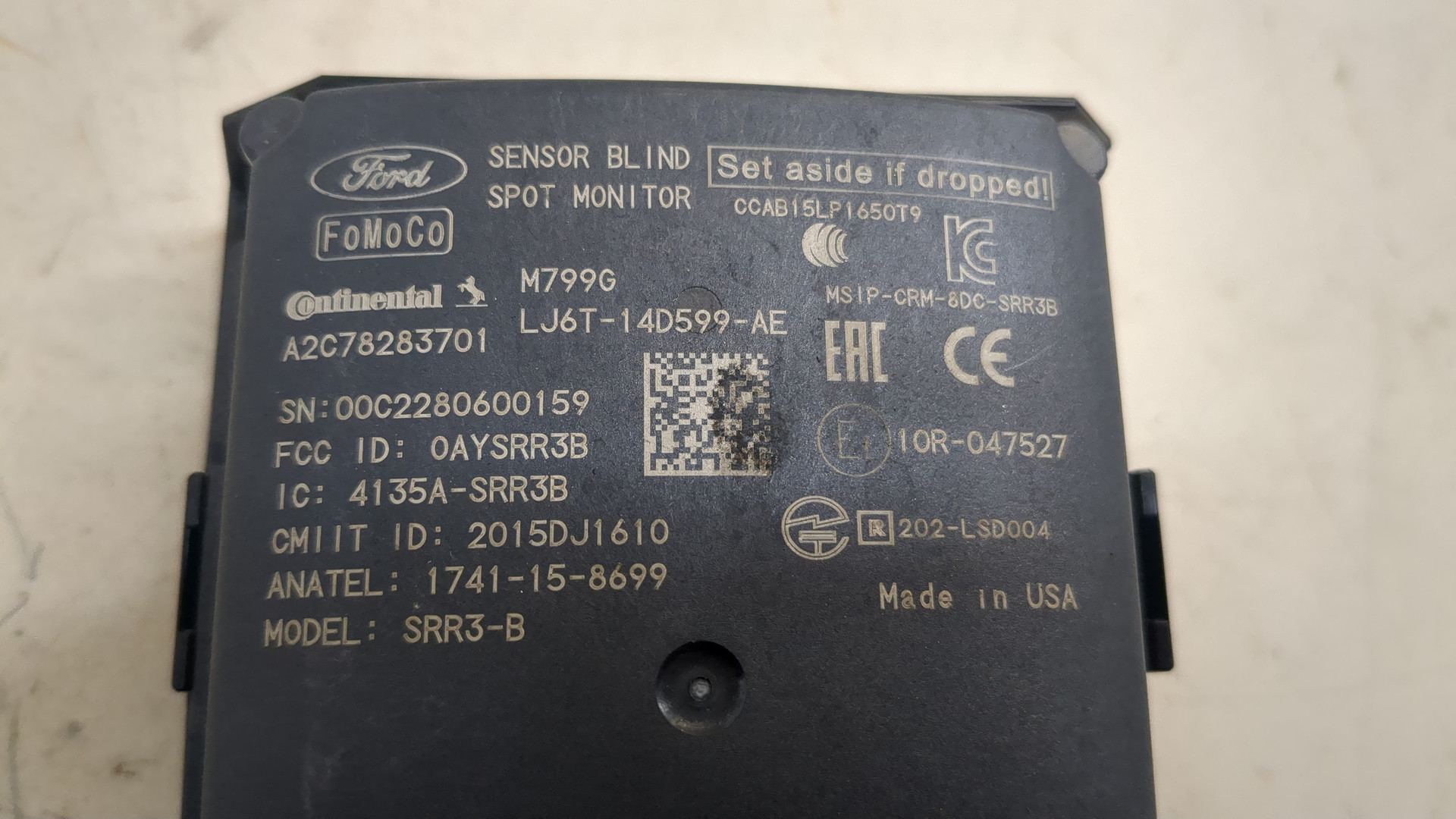 Радар BSD (Слепых зон)