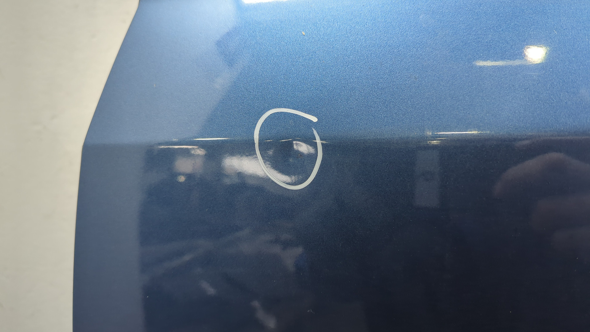 Дверь задняя левая