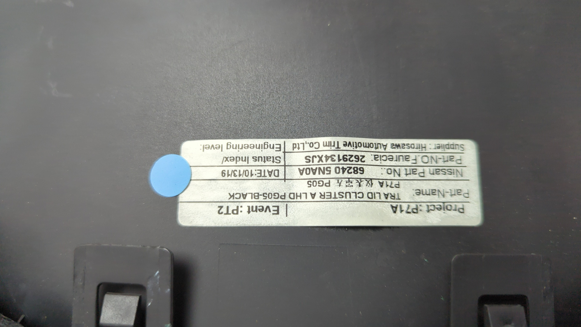 Панель приборов