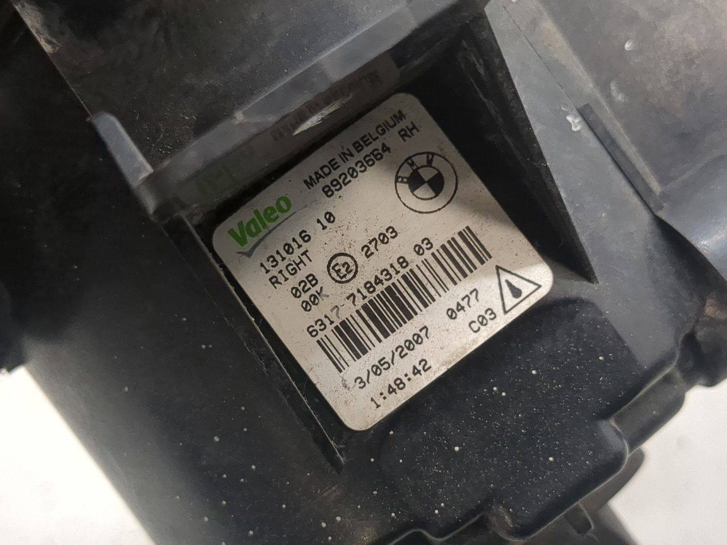 Фара противотуманная правая