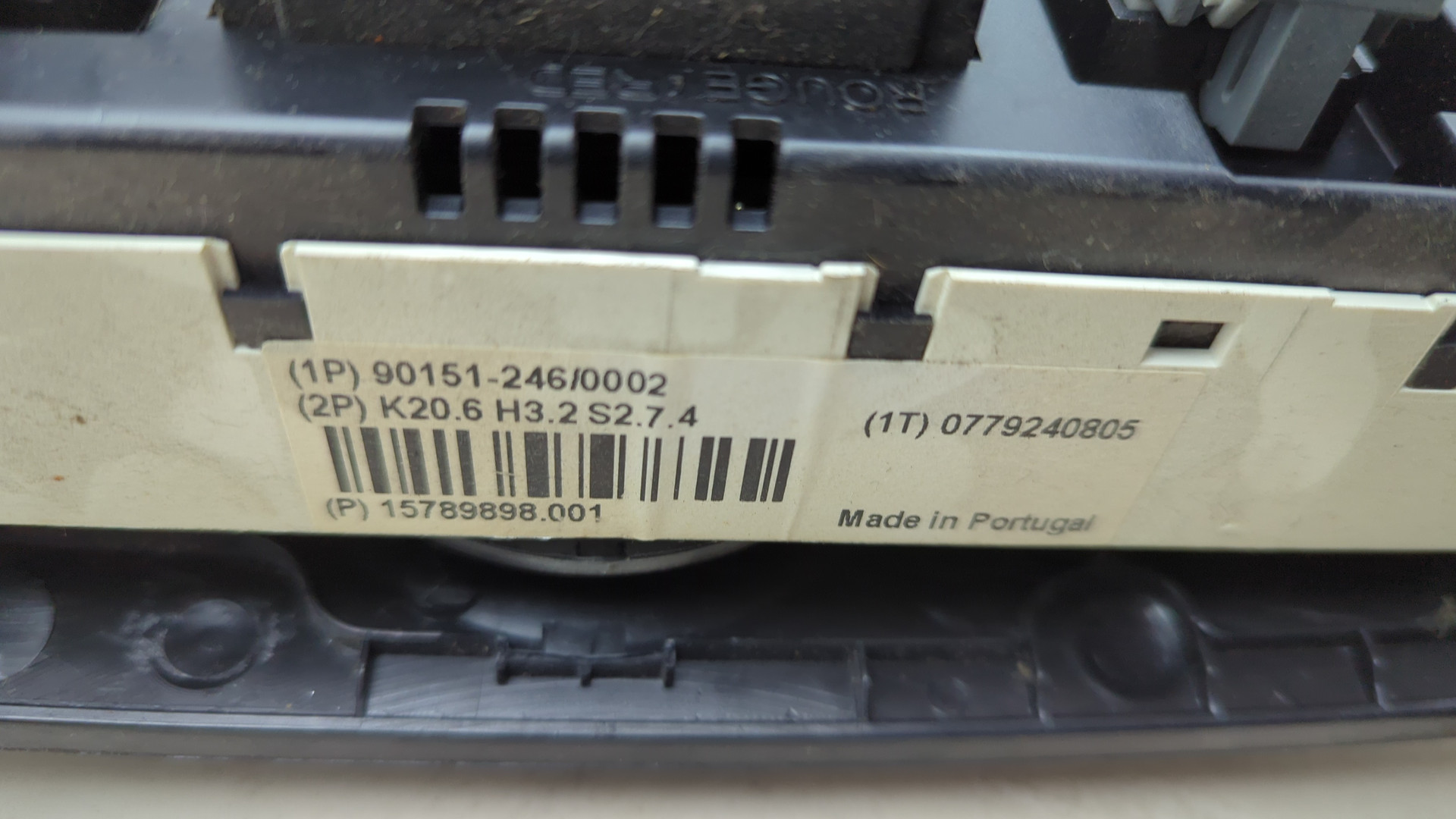 Переключатель отопителя