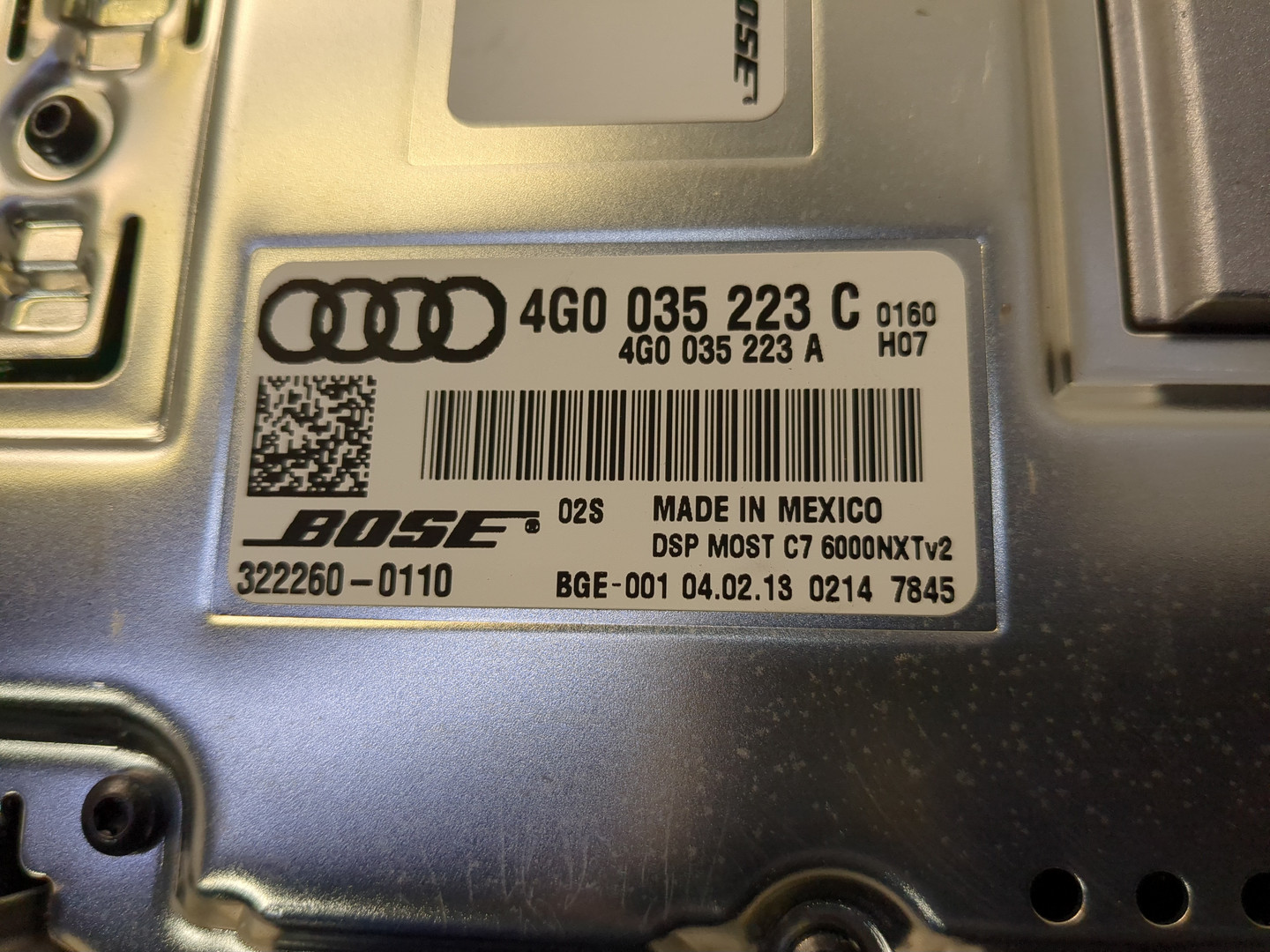 Усилитель акустической системы