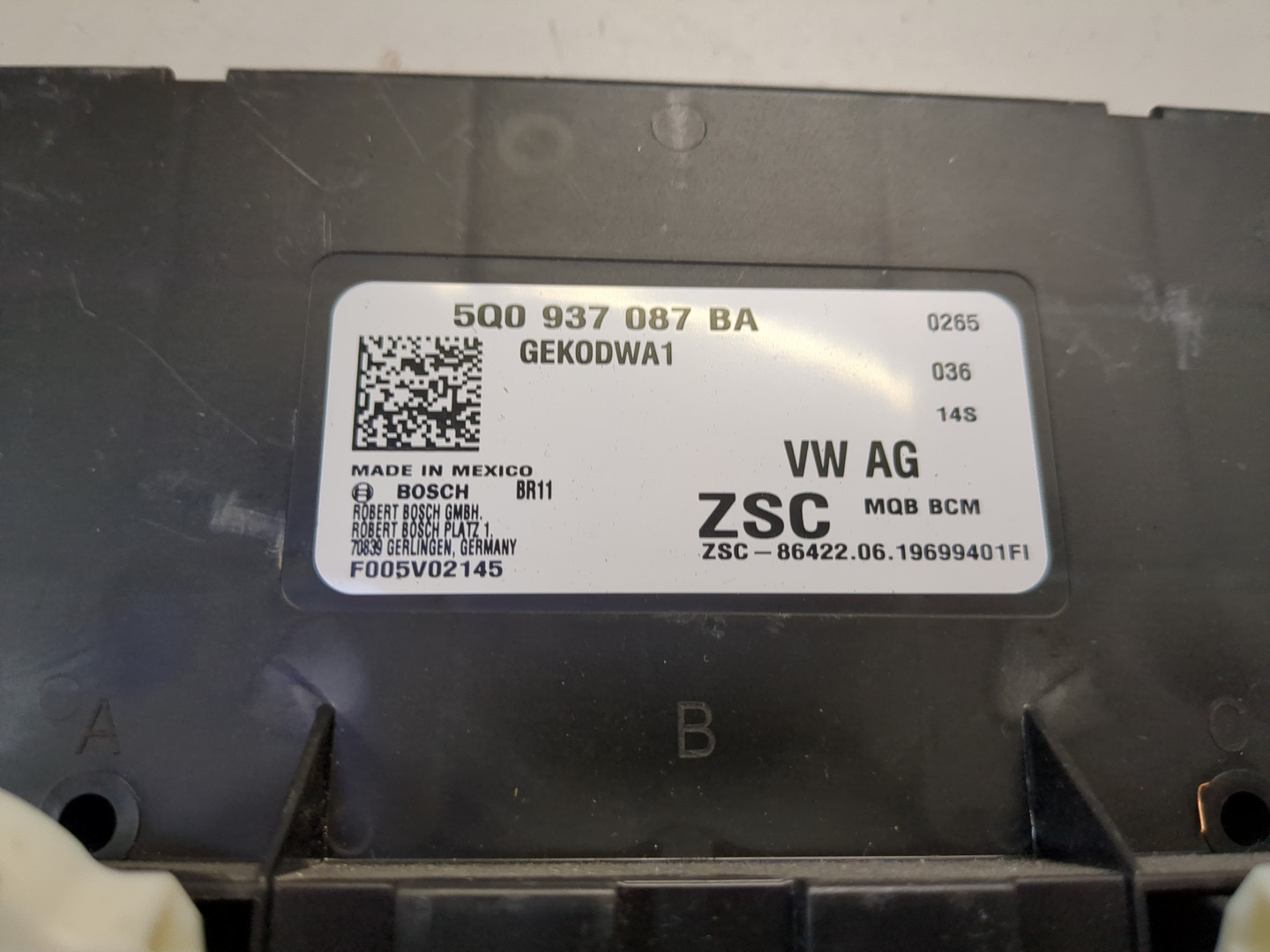 Блок электронный