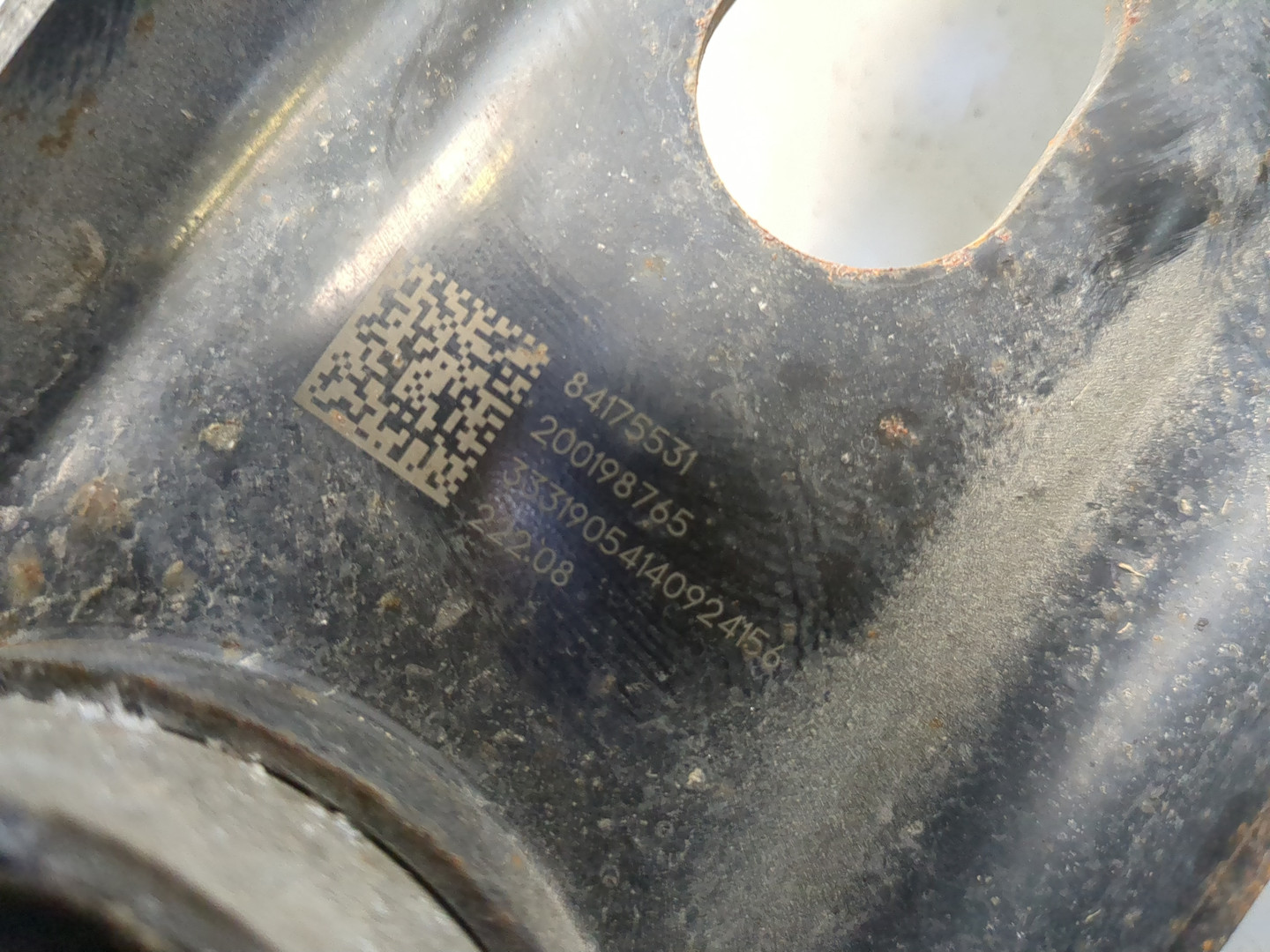 Рычаг задний правый