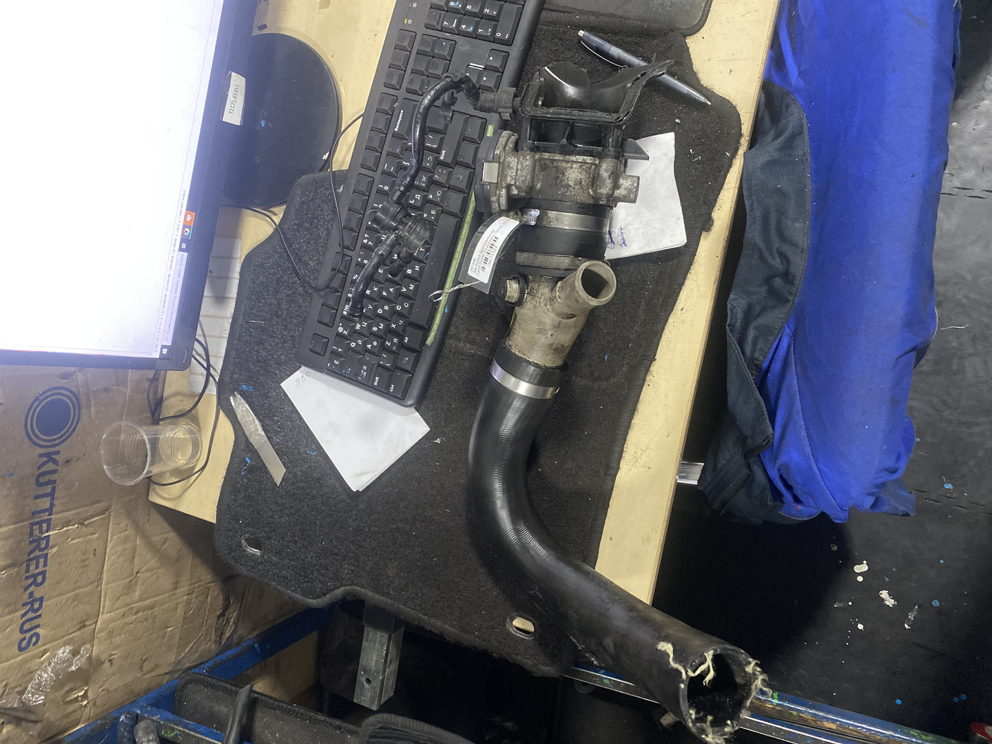 Заслонка дроссельная электрическая