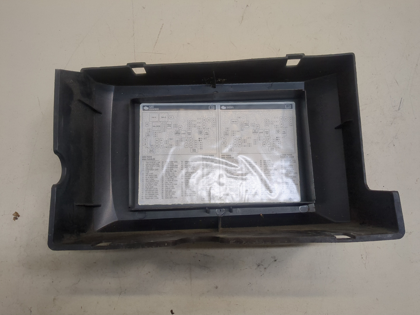 Корпус блока предохранителей