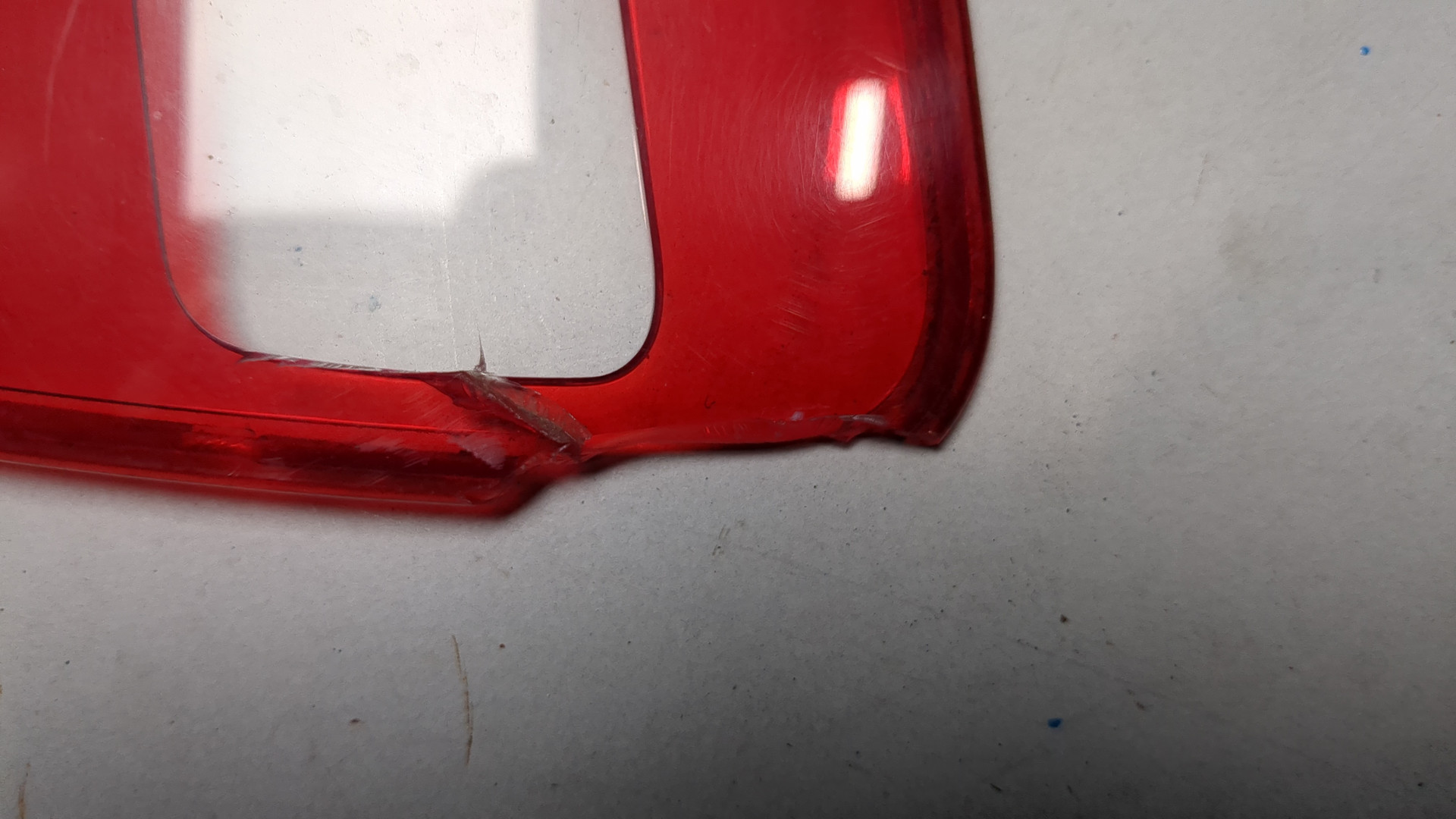 Фонарь задний внутренний левый