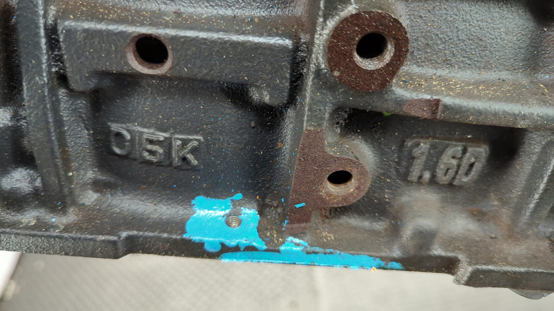 Блок двигателя