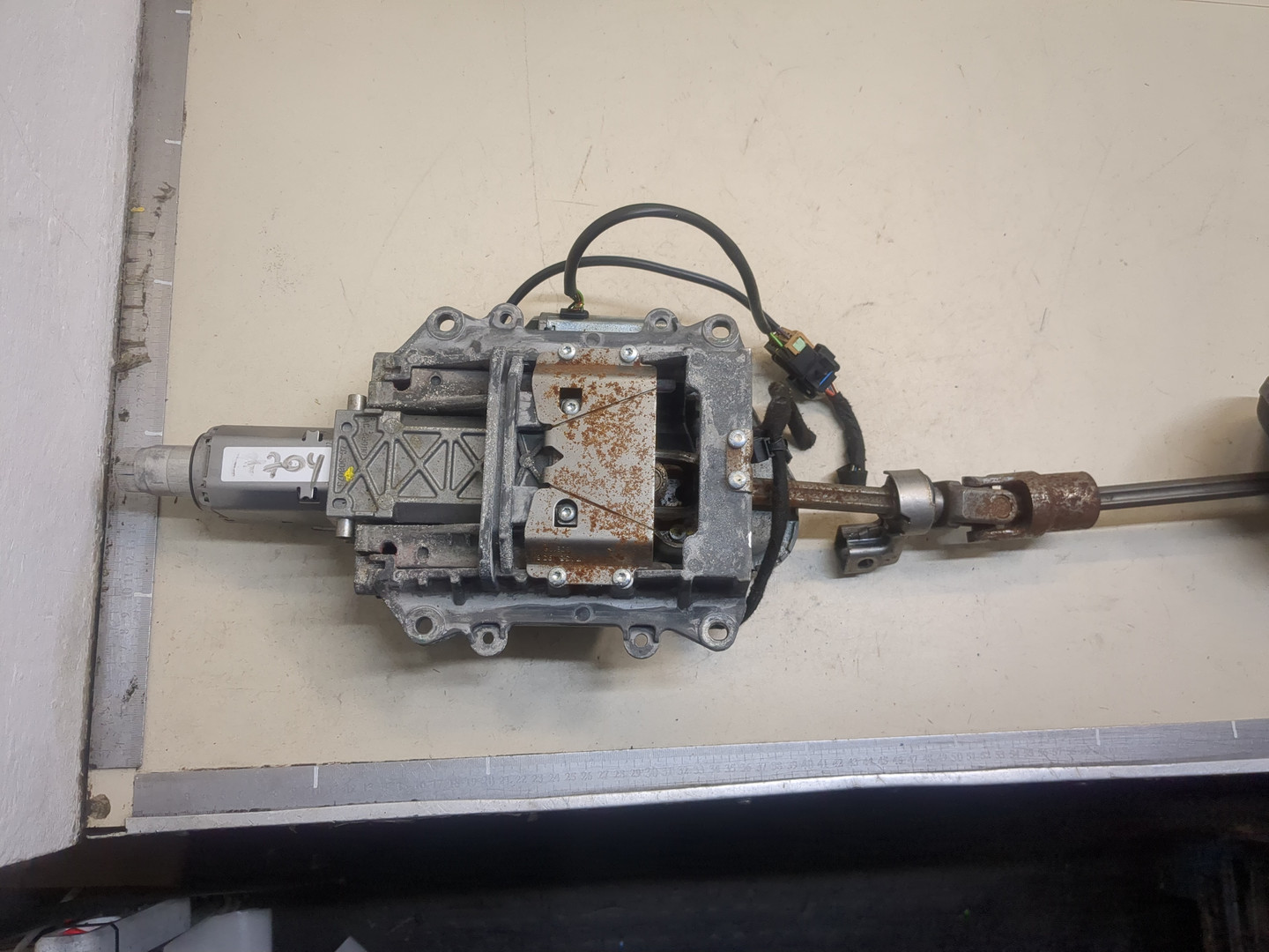 Колонка рулевая