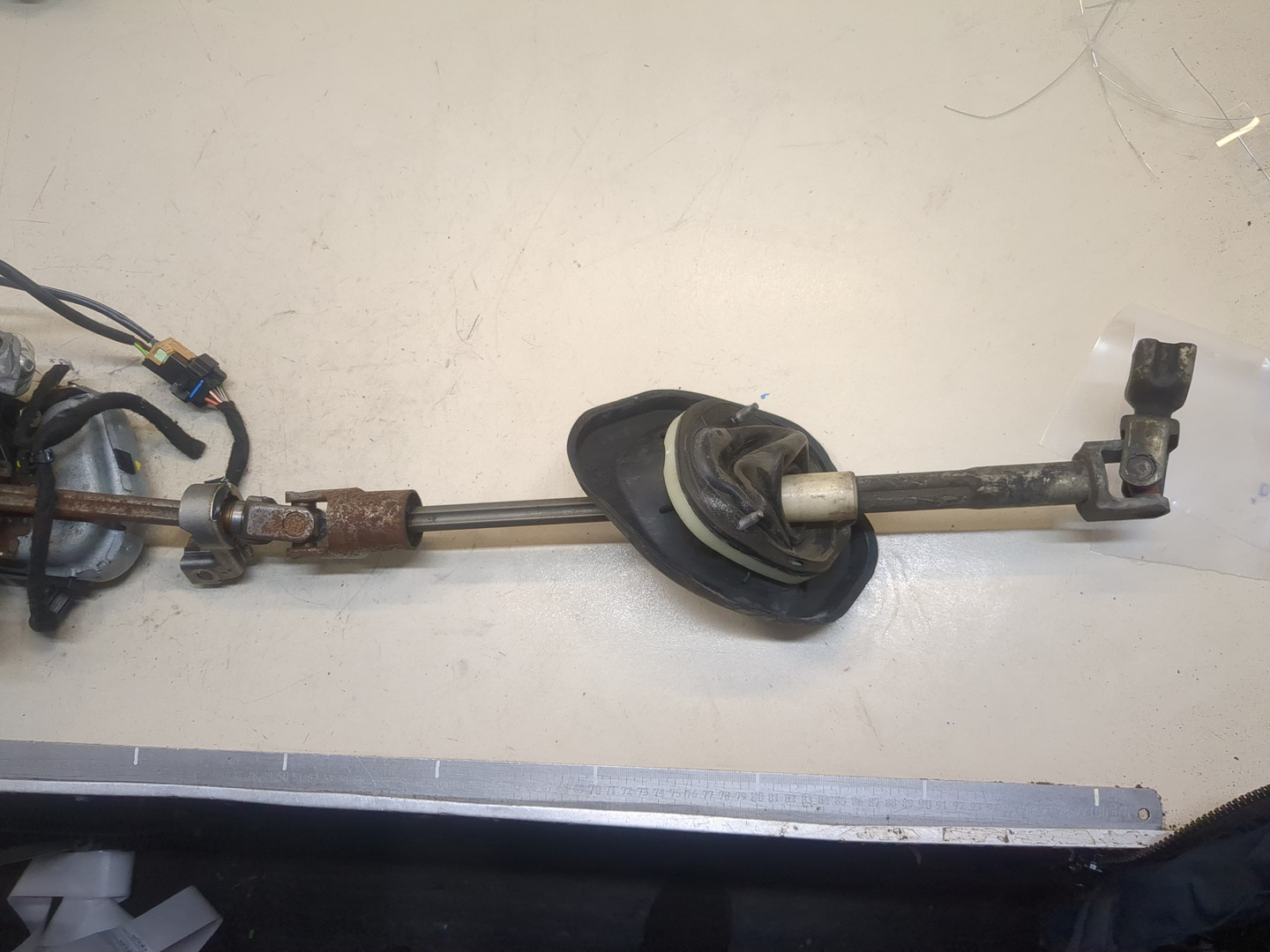 Колонка рулевая