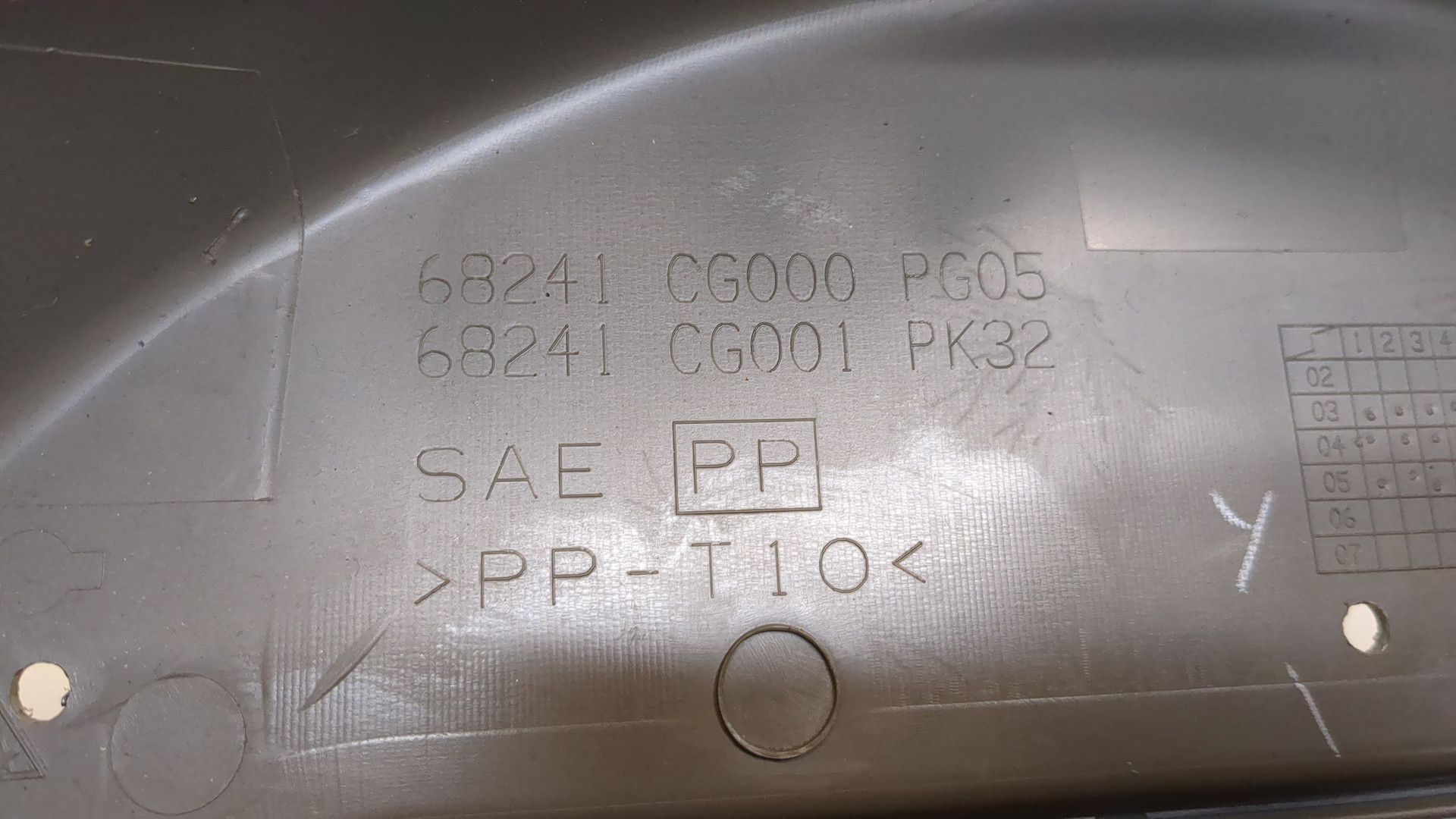 Кожух рулевой колонки