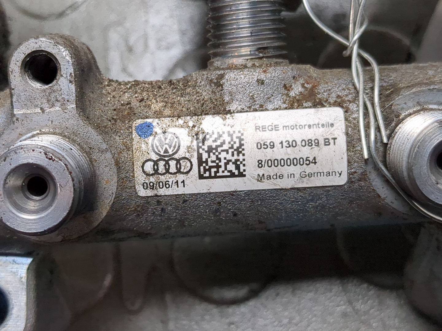 Рейка топливная (рампа)