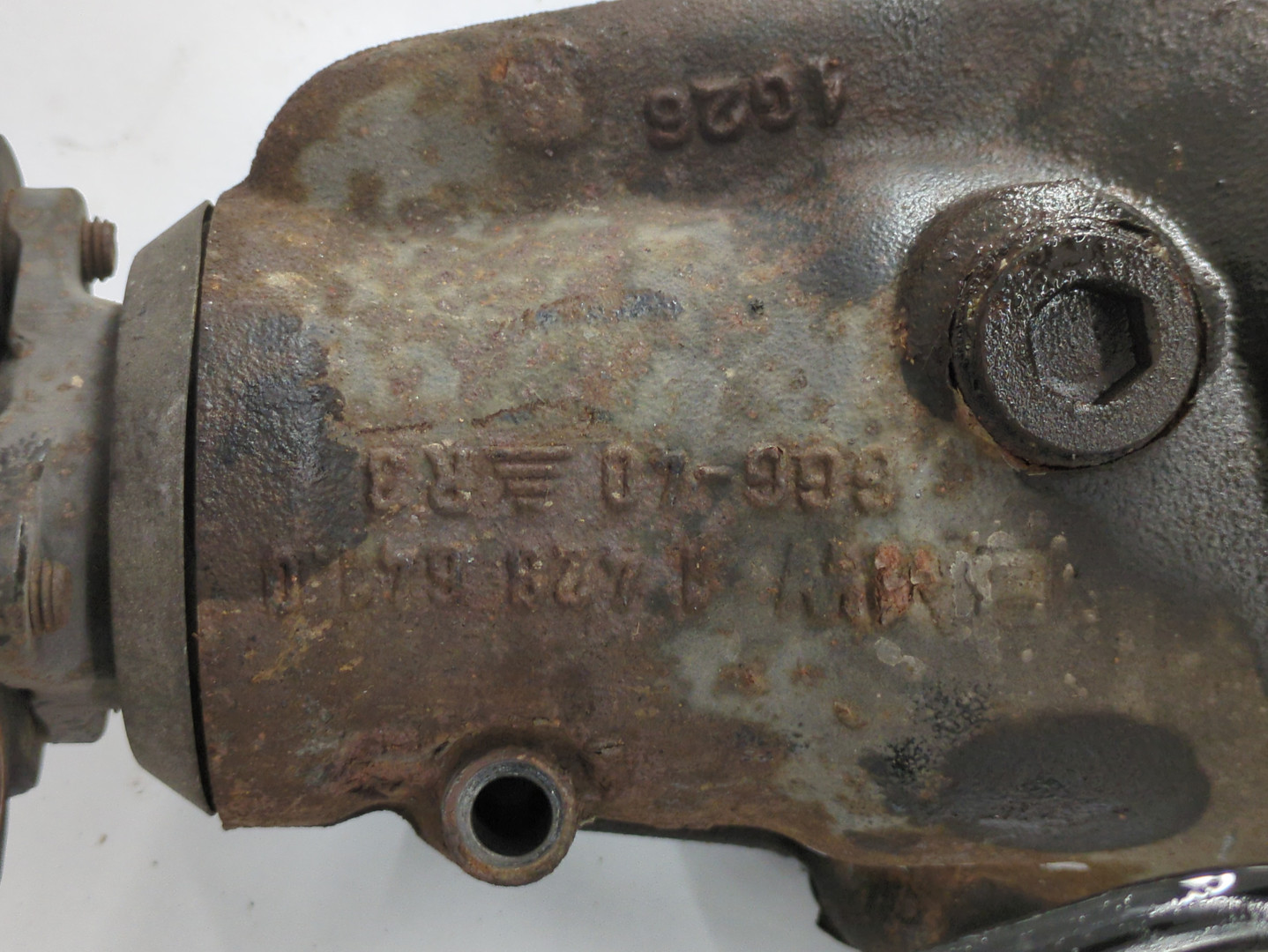 Редуктор переднего моста