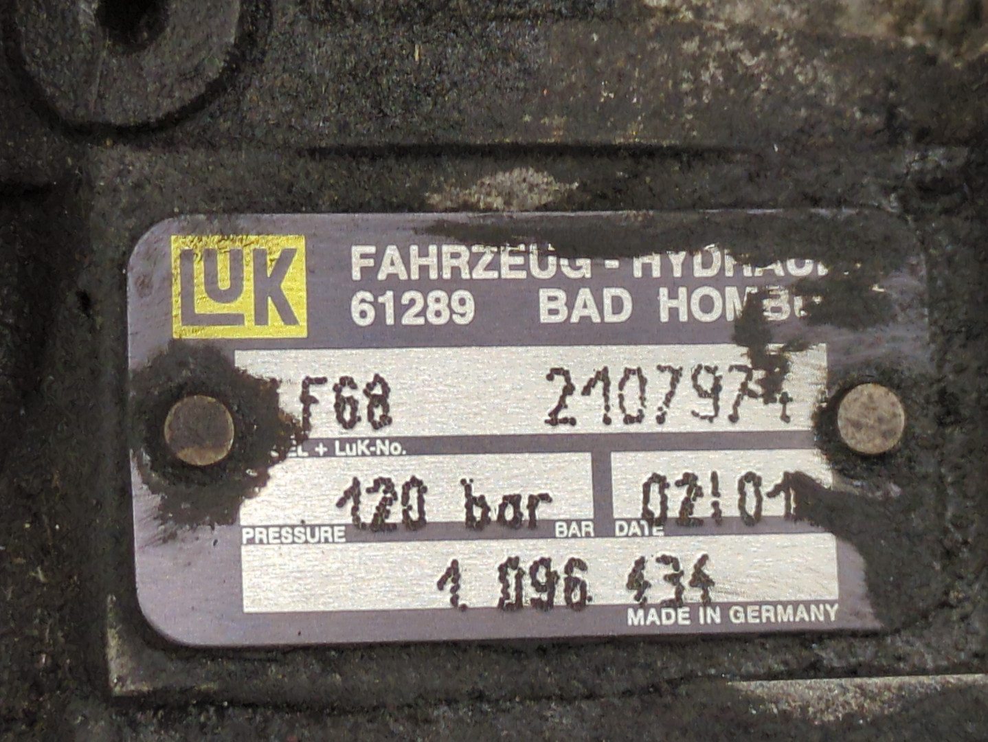 Насос ГУР (гидроусилитель руля)