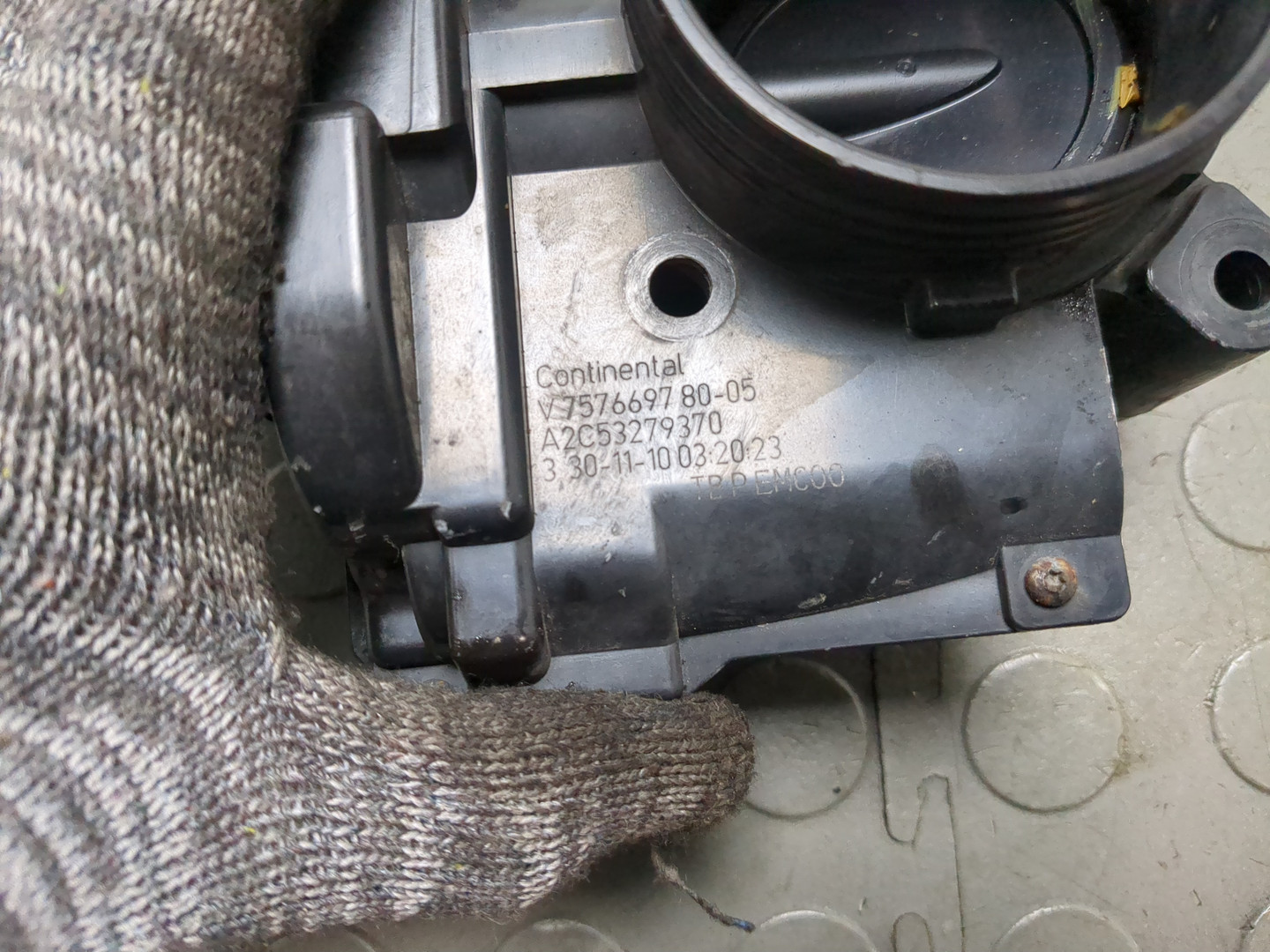 Заслонка дроссельная электрическая